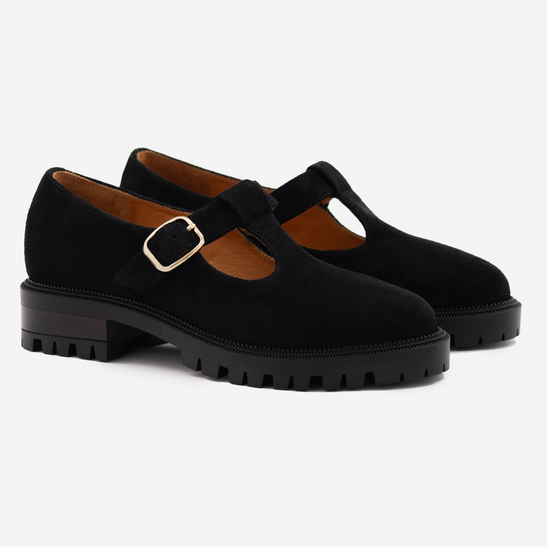 Eloise Mary Jane - Water-Repellent Suede - Women's