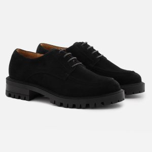 Emma Derby - Water Repellent Suede