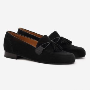Julia Loafers - Water Repellent Suede & Full Grain Leather - Women's