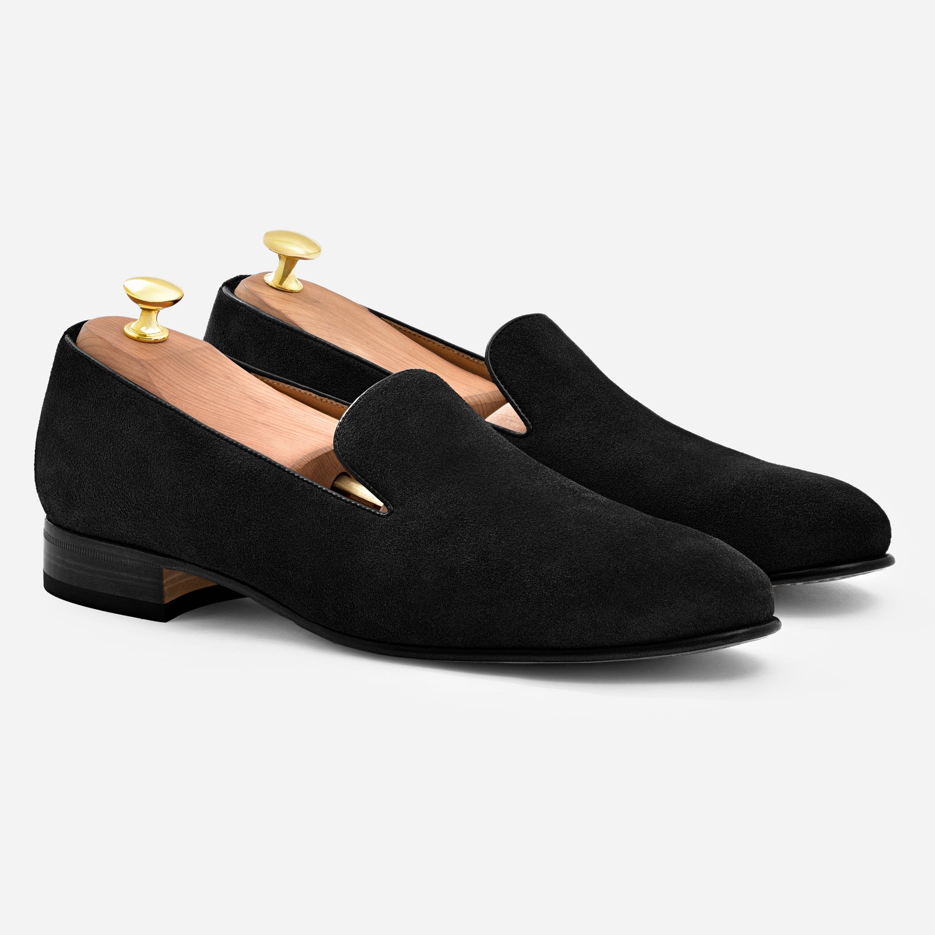 Langford Wholecut Loafers - Suede - Men's