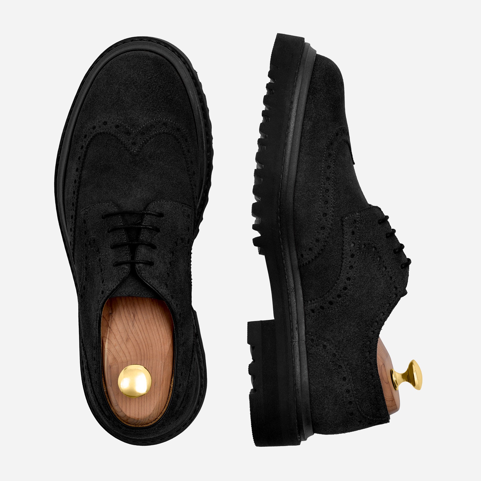 Gibson Wingtips - Suede -  Men's - Image 14