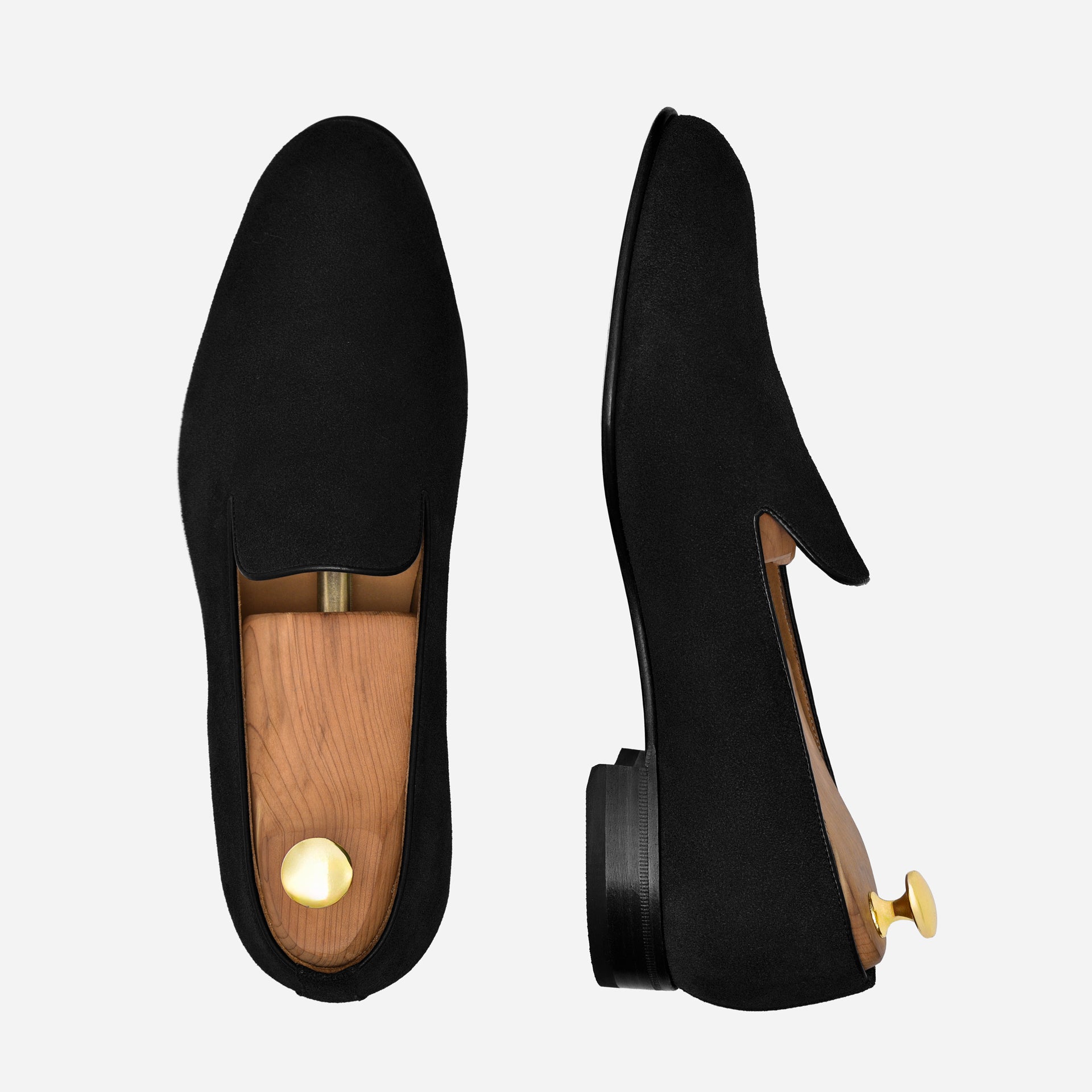 Langford Wholecut Loafers - Suede - Men's - Image 4