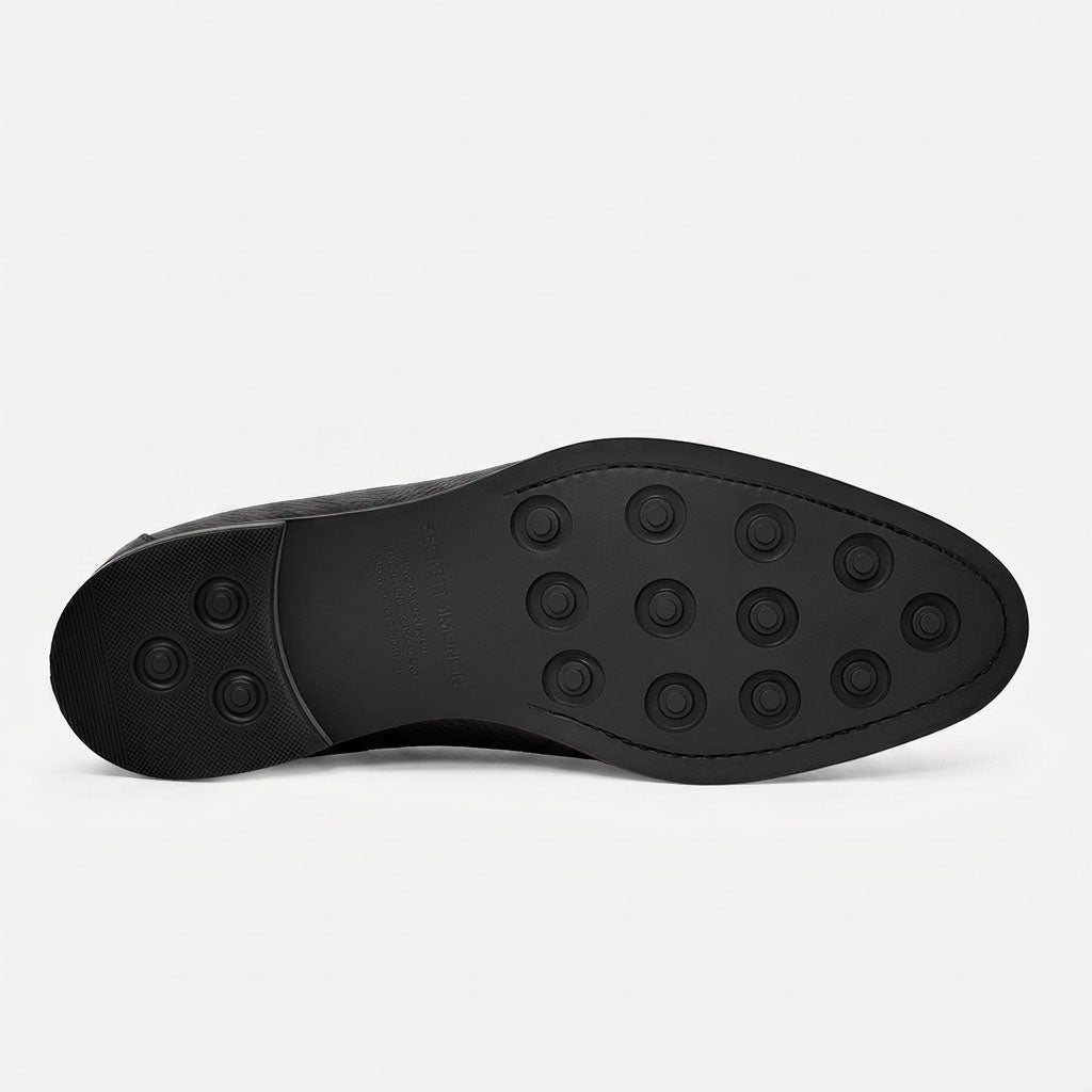 Vincent Belgian Loafers - Pebbled Leather - Men's - Image 18