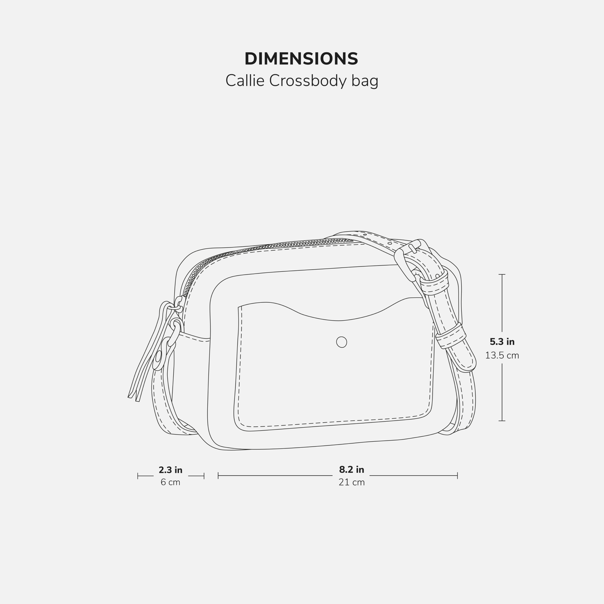Callie Crossbody - Full-Grain Leather - Women's - Image 11