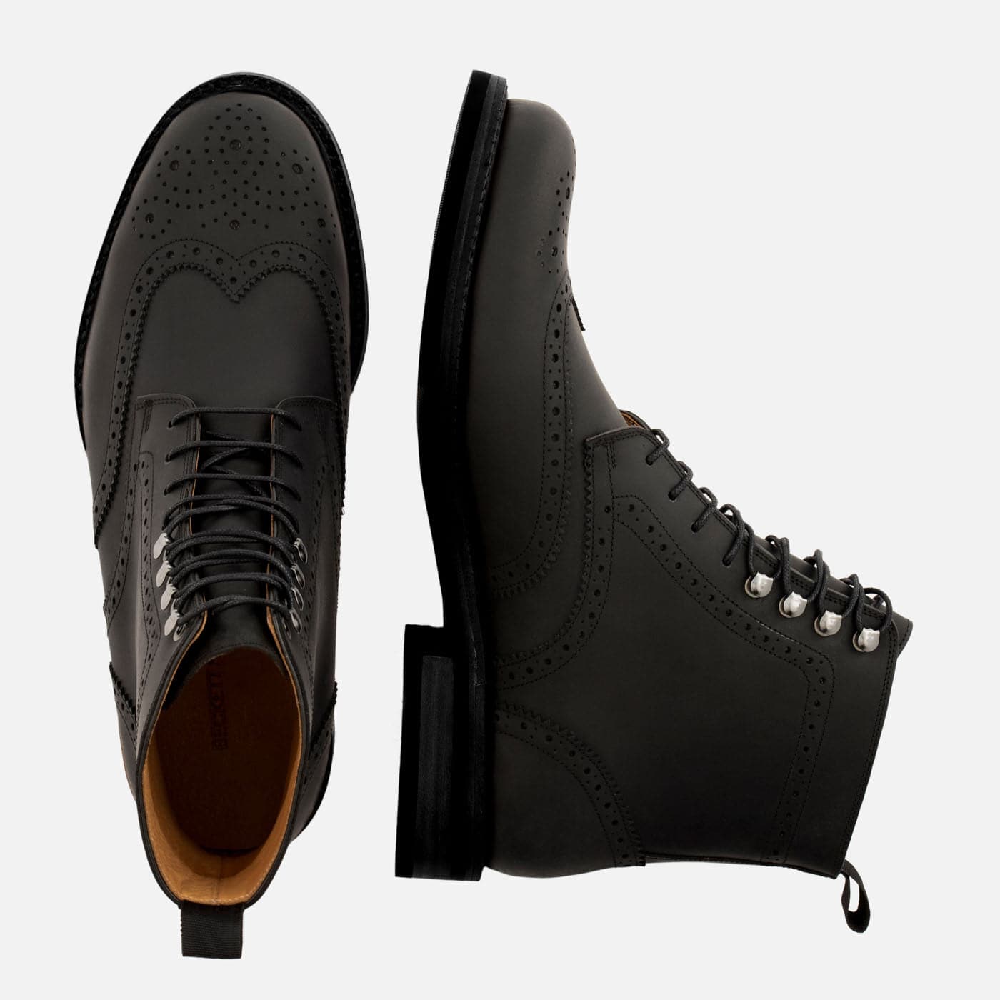 Nolan Brogue Boots - Pull-Up - Men's - Image 14