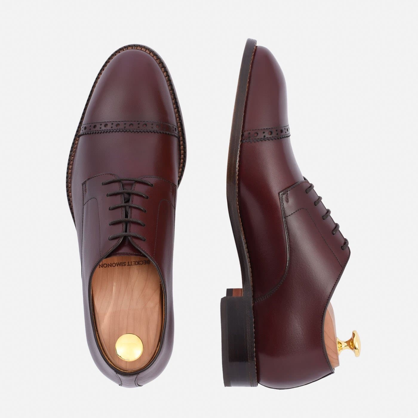 Norman Cap Toe Derbies - Men's - Image 10