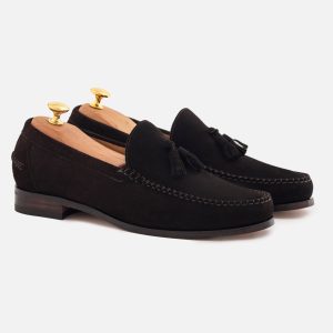 Lewis Tassel Loafer - Men's Water-Repellent Suede