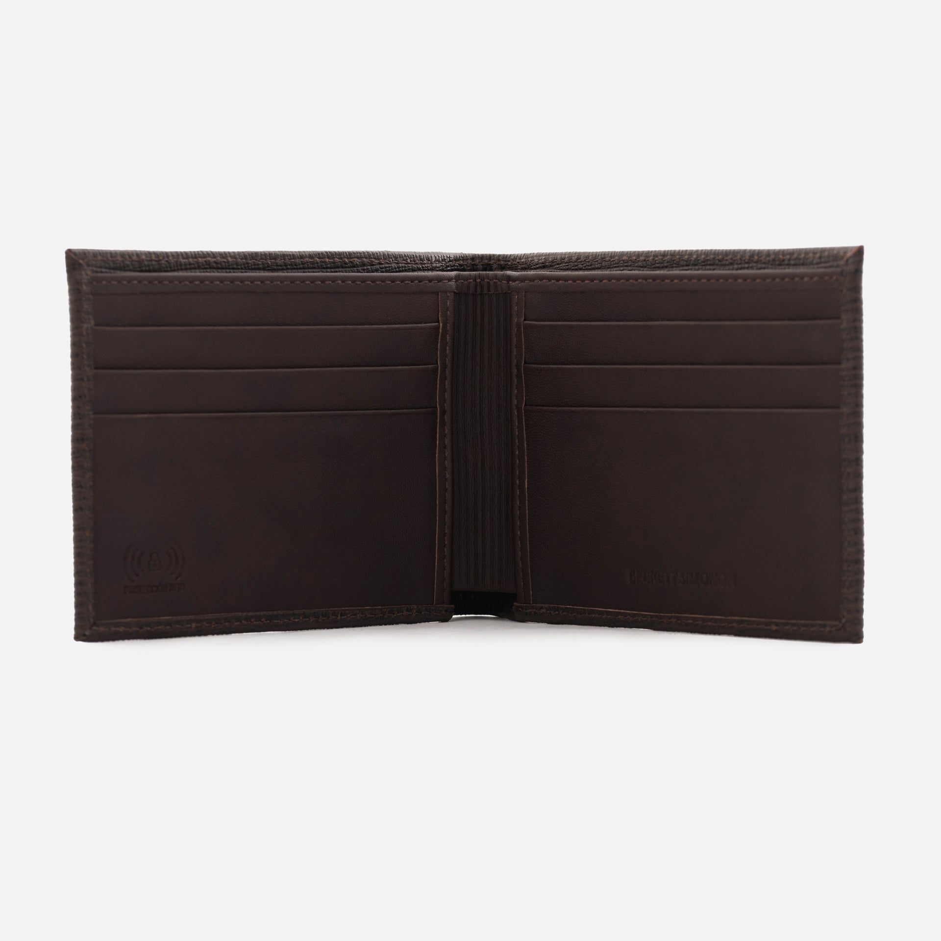 Bennett Bifold Wallet - Men's  Embossed Leather - Image 8