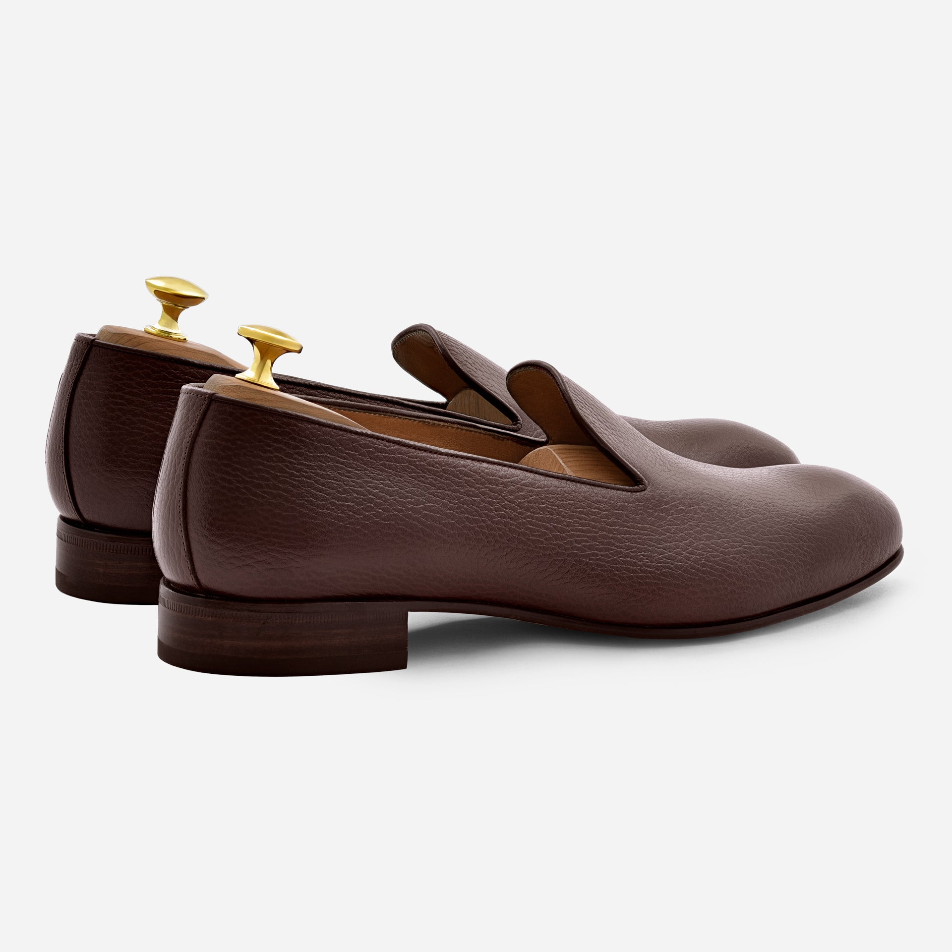Langford Wholecut Loafers - Pebbled - Men's - Image 9