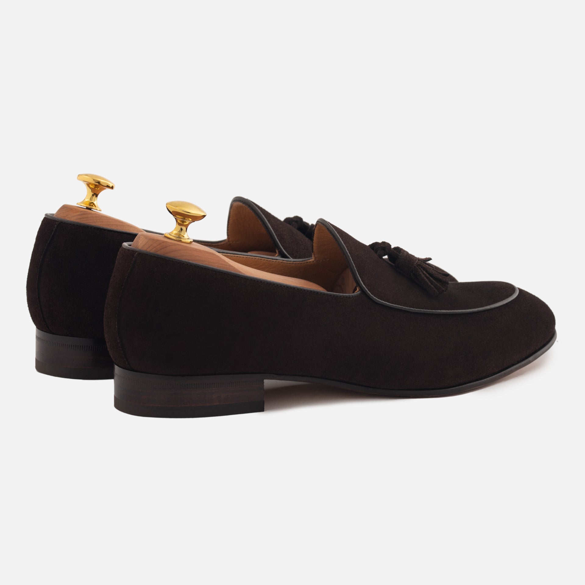 Perry Belgian Loafer - Men's Water-Repellent Suede - Image 3