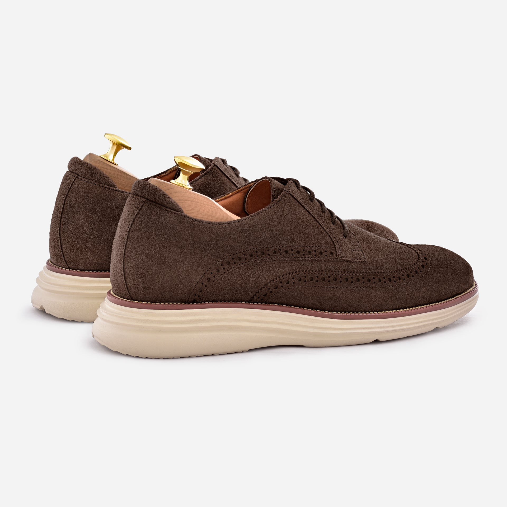 Redford Brogue Derbies - Suede - Men´s - Image 3