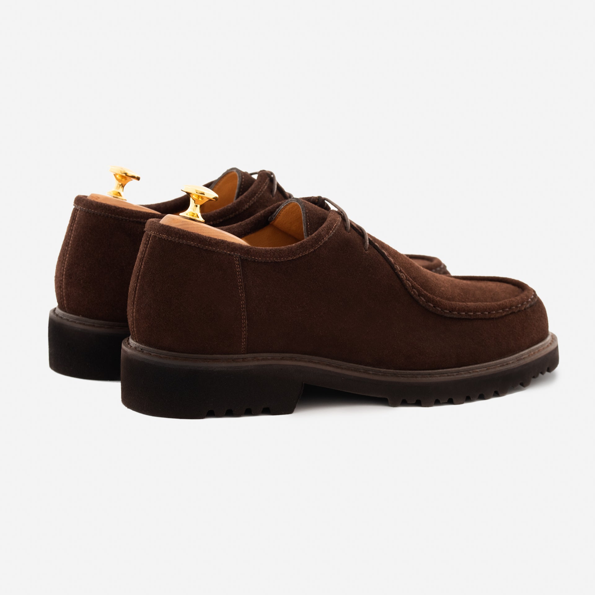 Theo Derbies - Men's  Water-Repellent Suede - Image 3