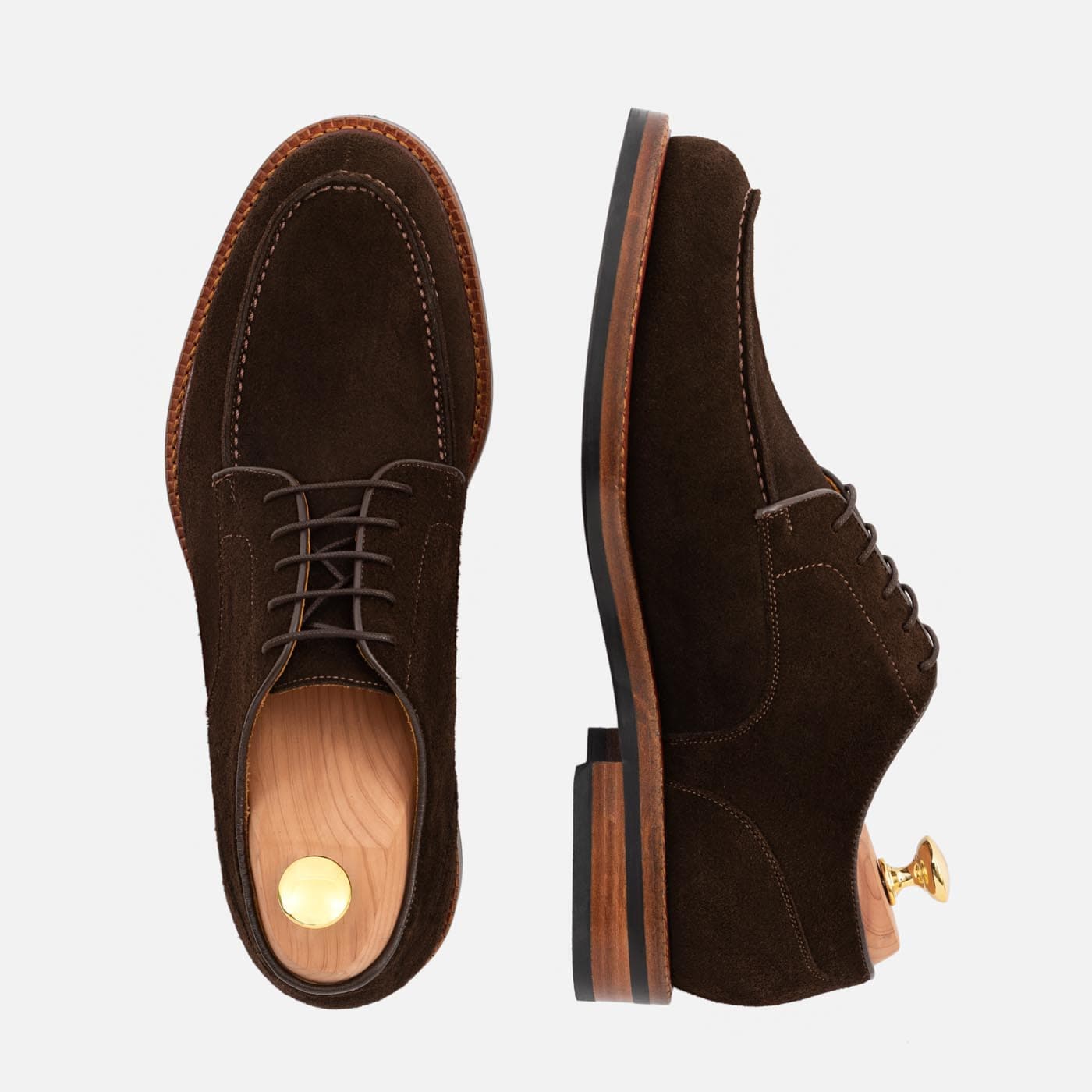 Anders Split Toe Derbies -  Suede - Men's - Image 4