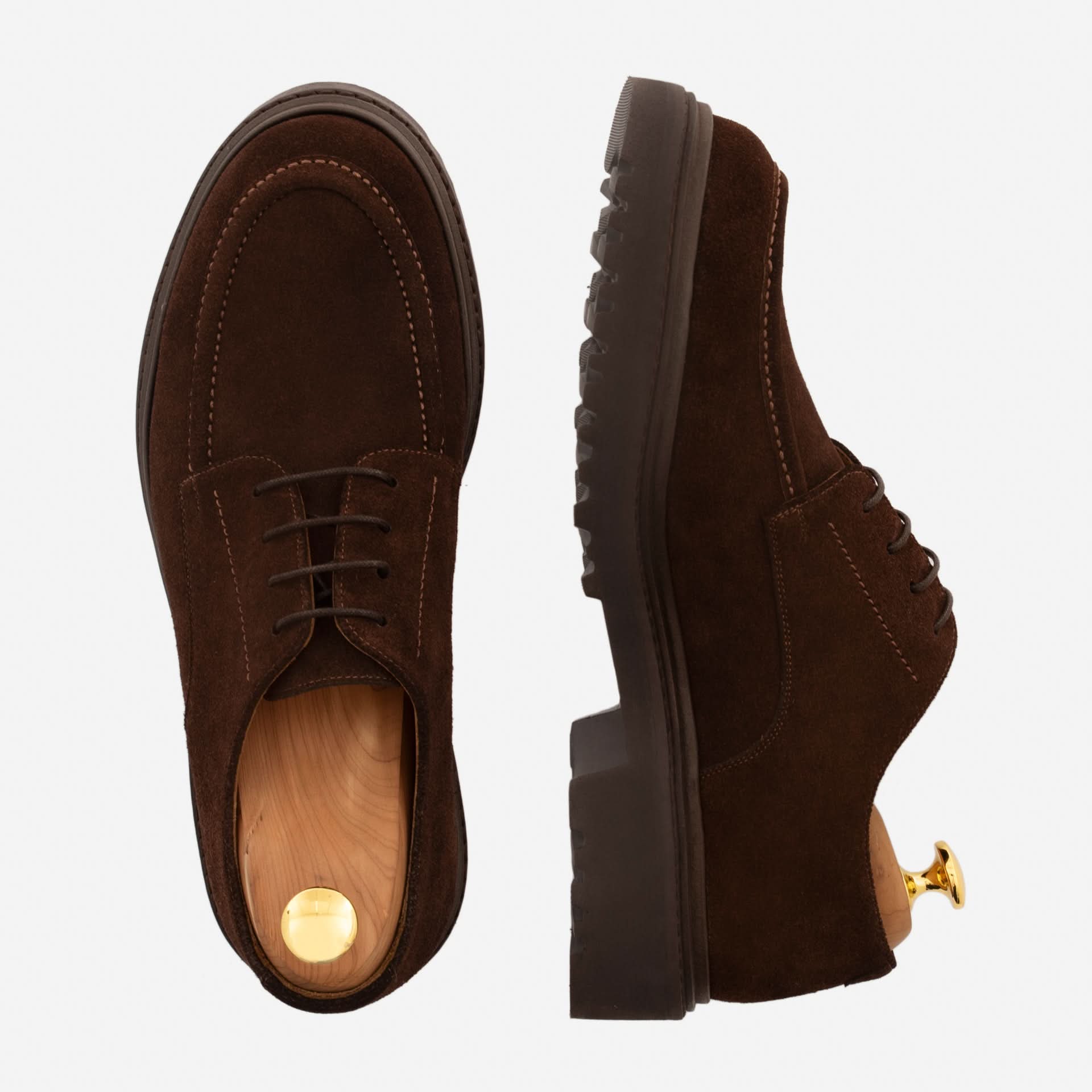 Clement Derby - Men's  Water Repellent Suede - Image 4