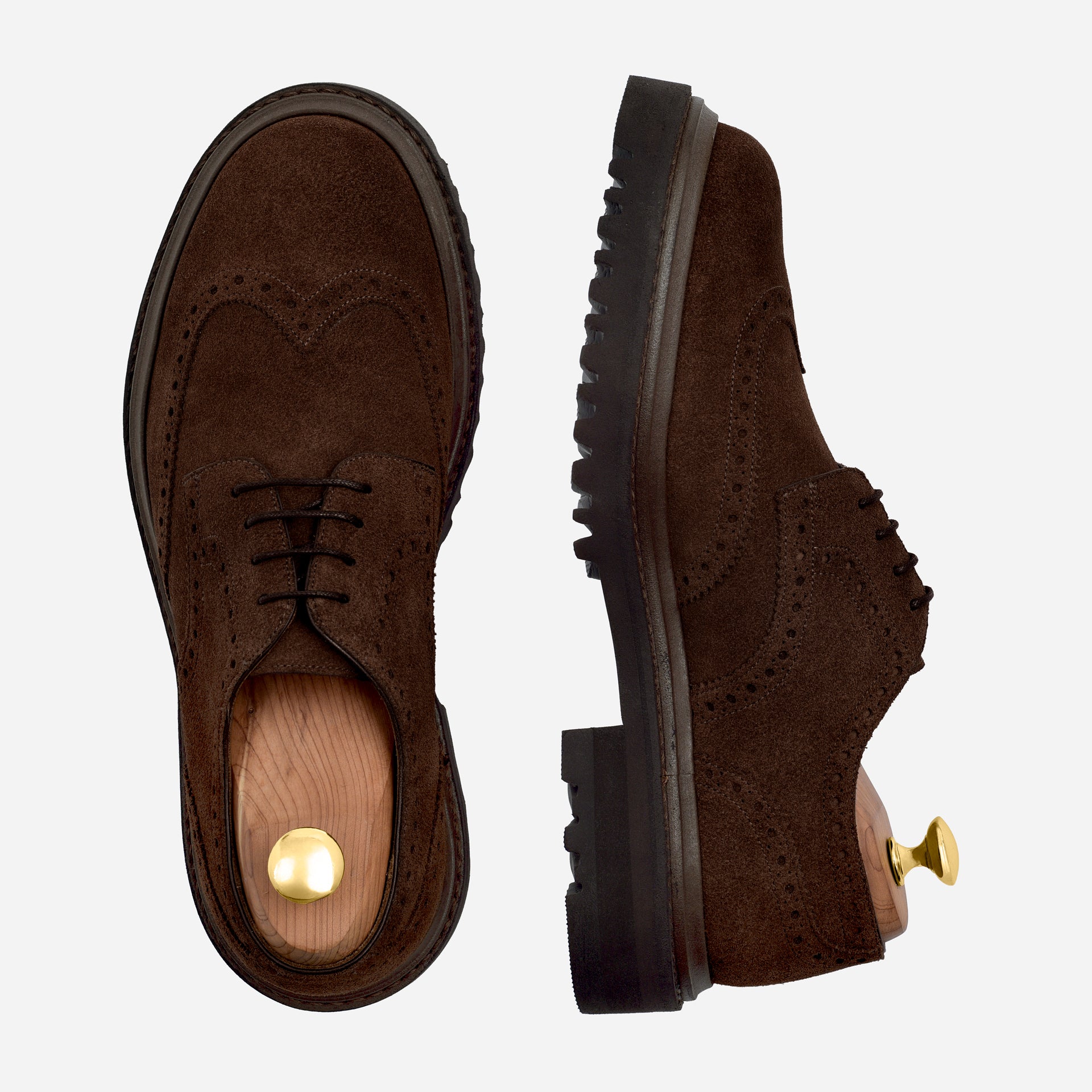 Gibson Wingtips - Suede -  Men's - Image 9