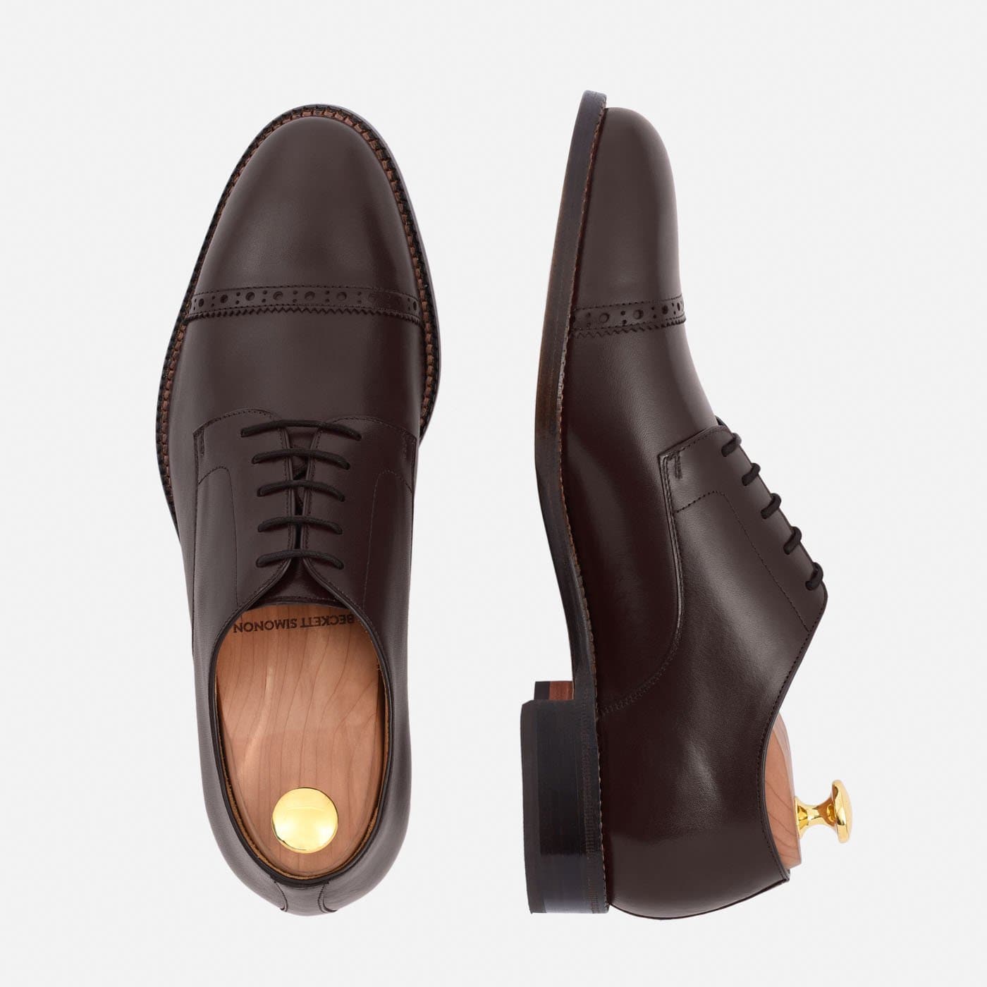 Norman Cap Toe Derbies - Men's - Image 16
