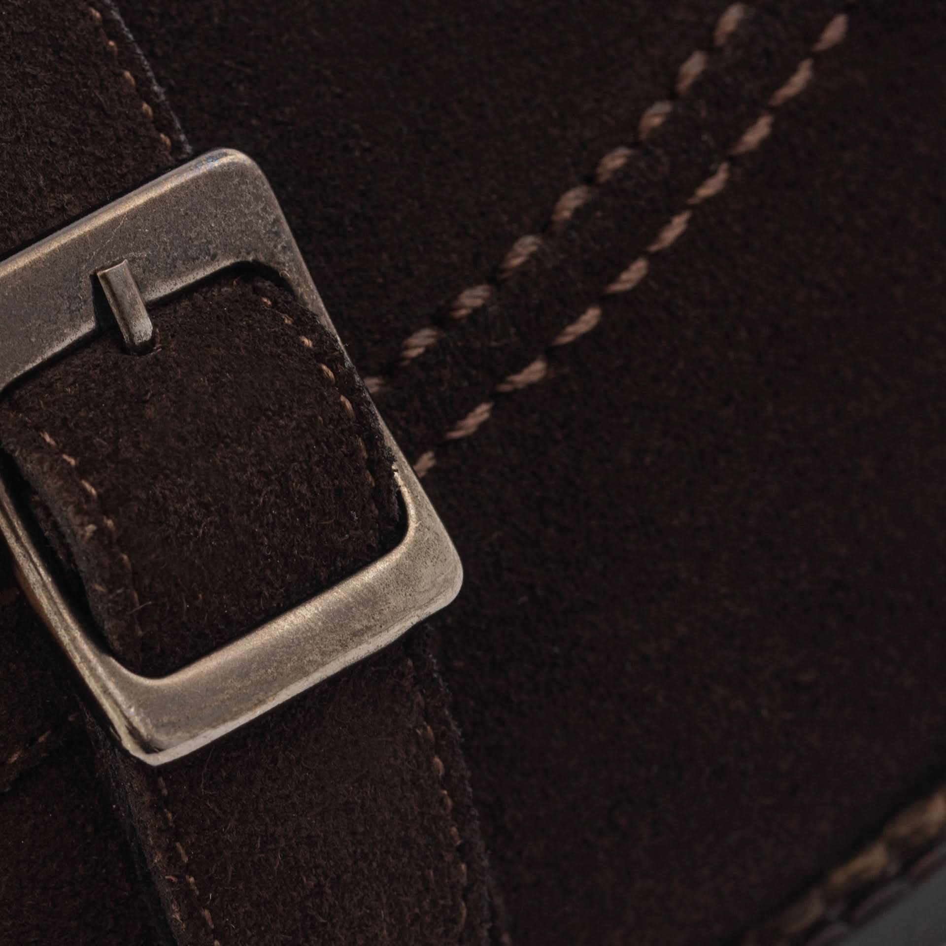 Archie Belted Loafer - Men's Water-Repellent Suede - Image 5