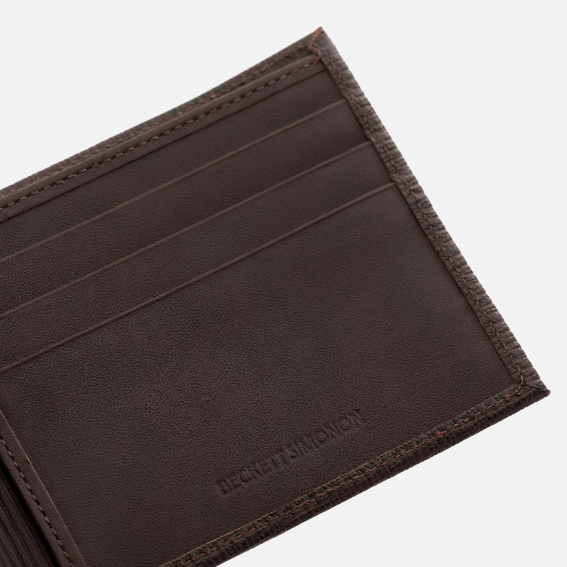 Bennett Bifold Wallet - Men's  Embossed Leather - Image 10