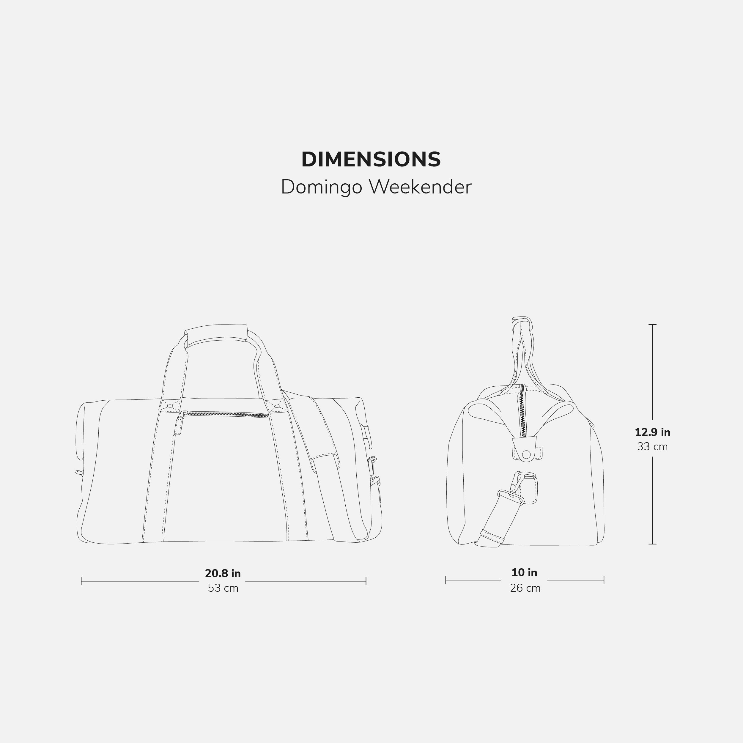 Domingo Duffel Bag - Waxed Canvas and Pull-Up Leather - Men's - Image 22