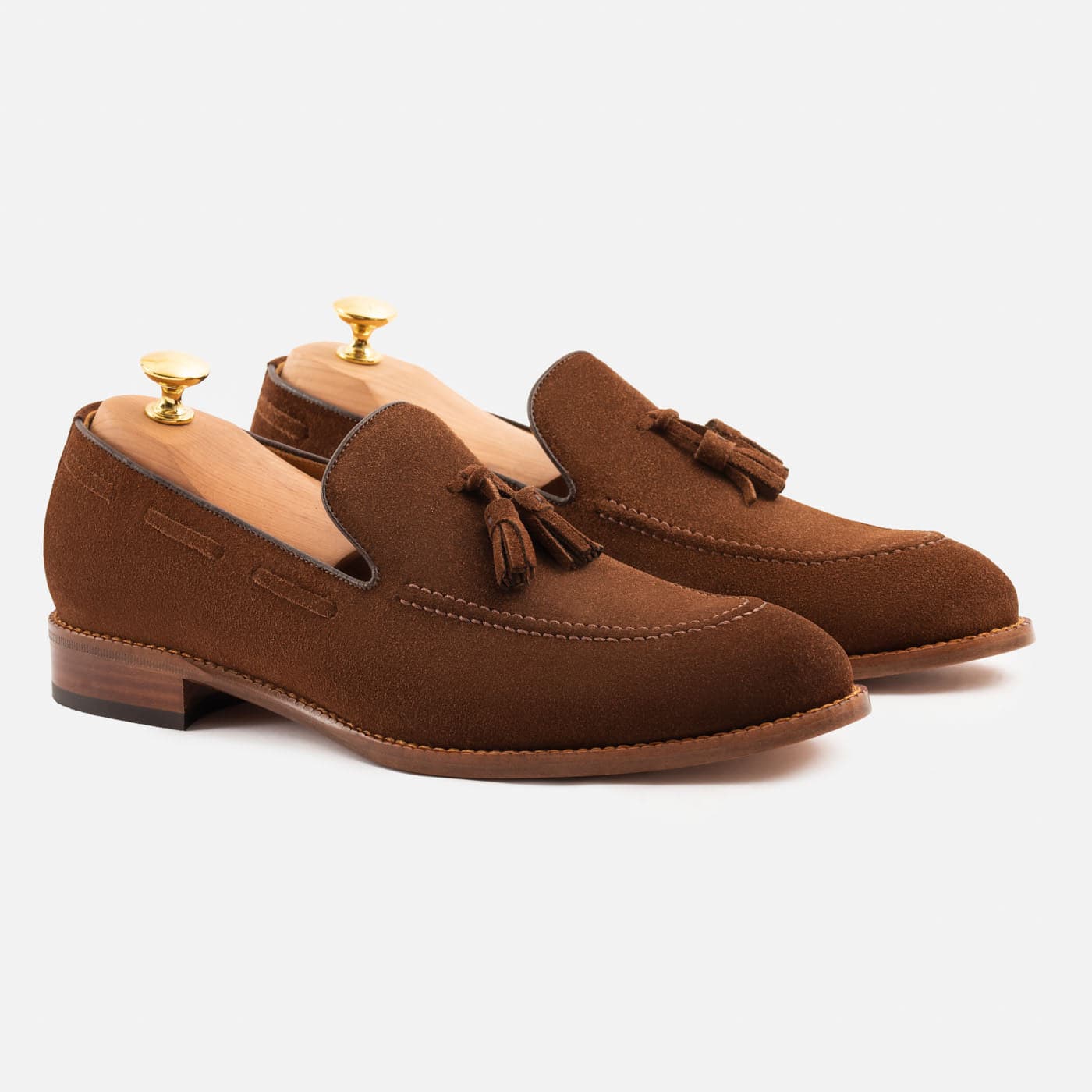 Bernard Tassel Loafers - Suede - Men's - Image 7