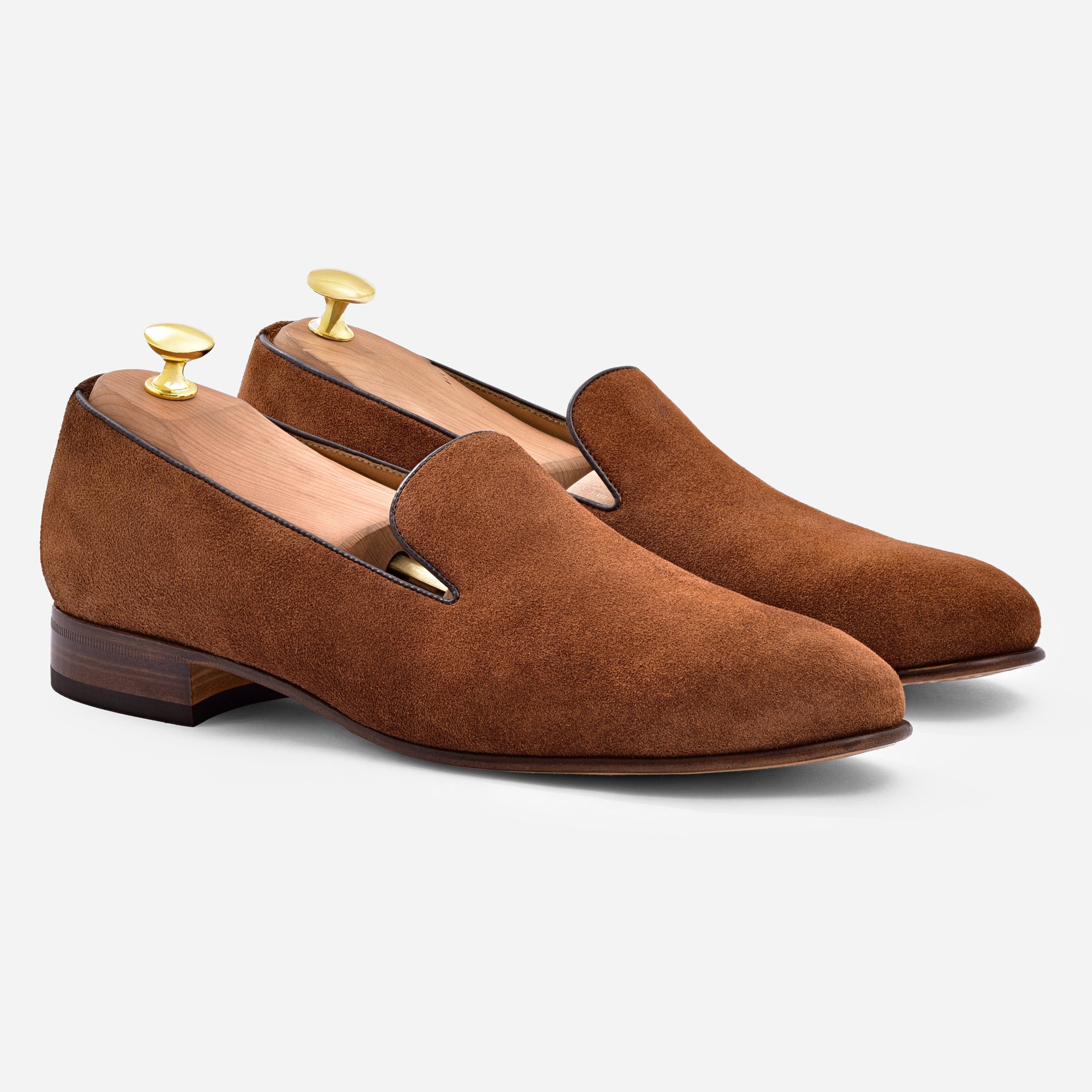 Langford Wholecut Loafers - Suede - Men's - Image 7