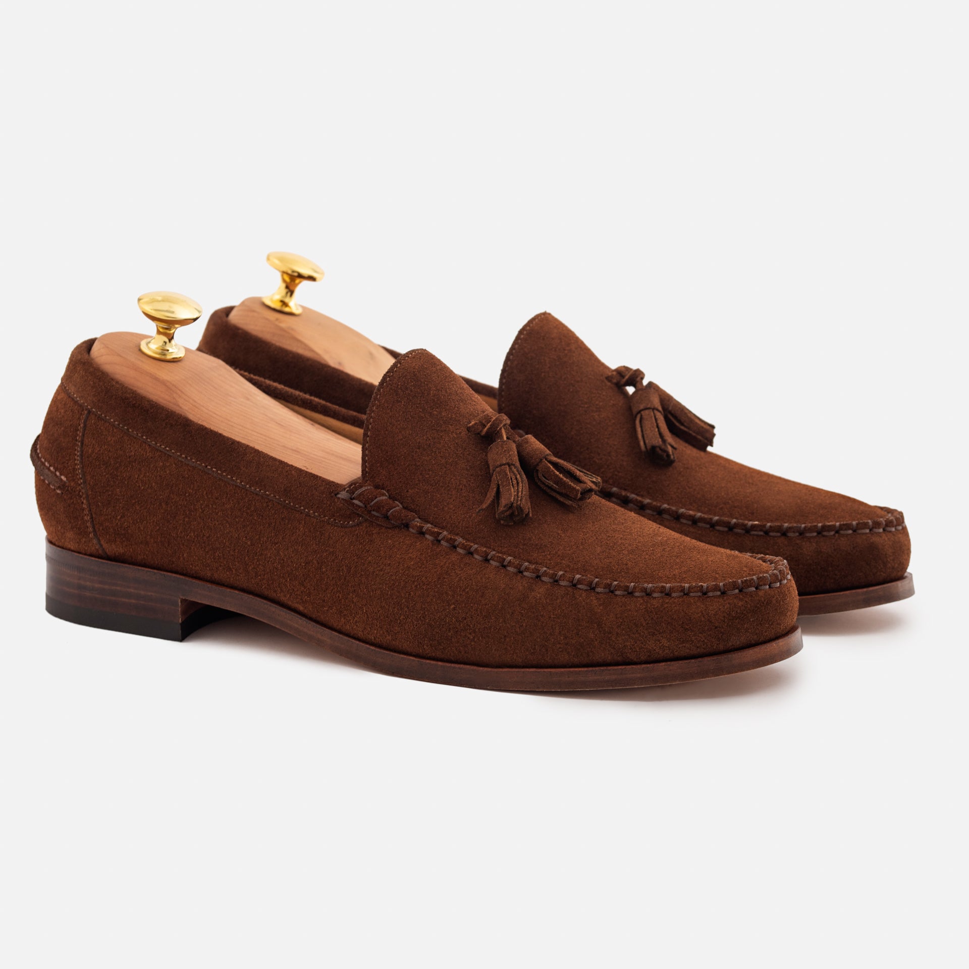 Lewis Tassel Loafer - Men's Water-Repellent Suede - Image 6