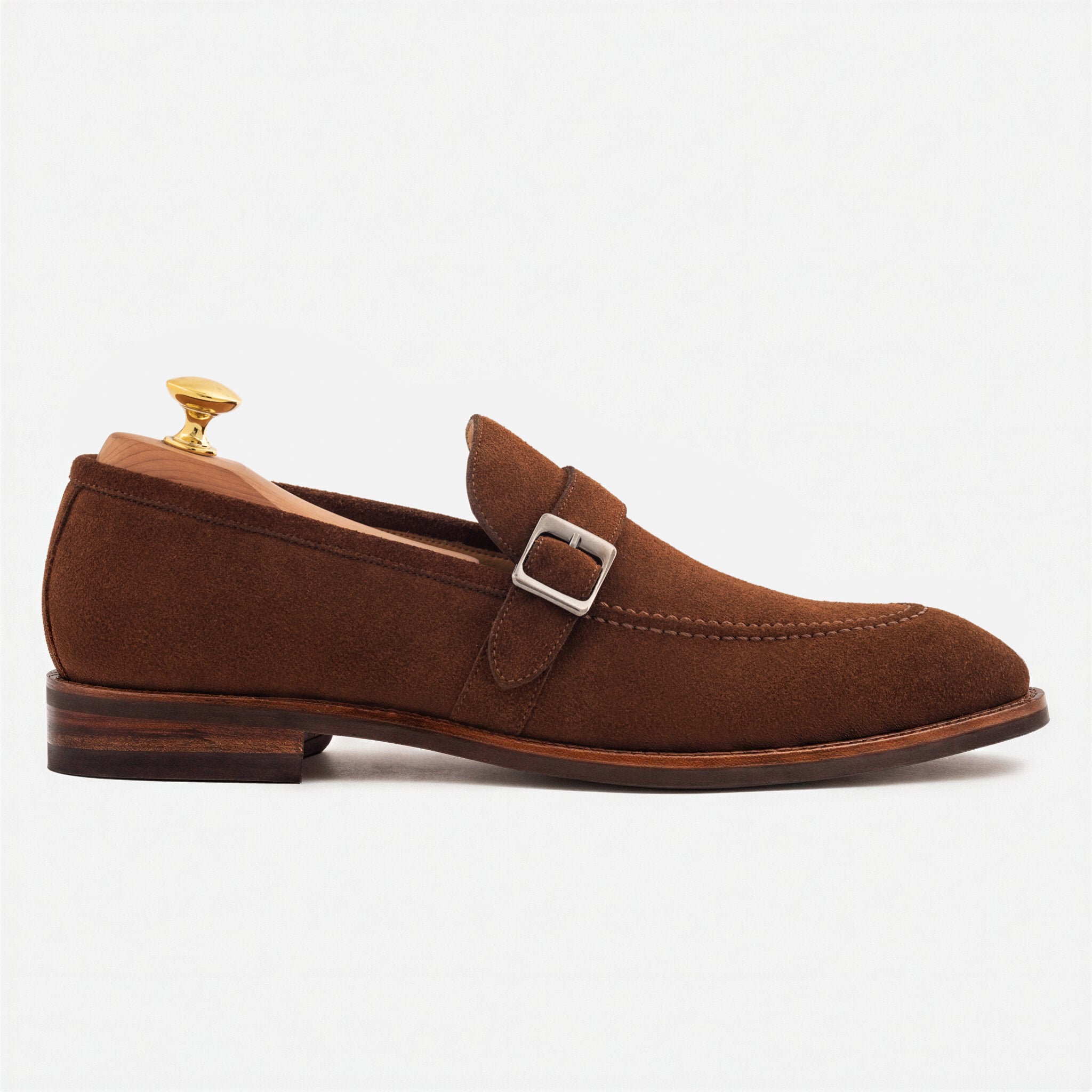 Archie Belted Loafer - Men's Water-Repellent Suede - Image 20