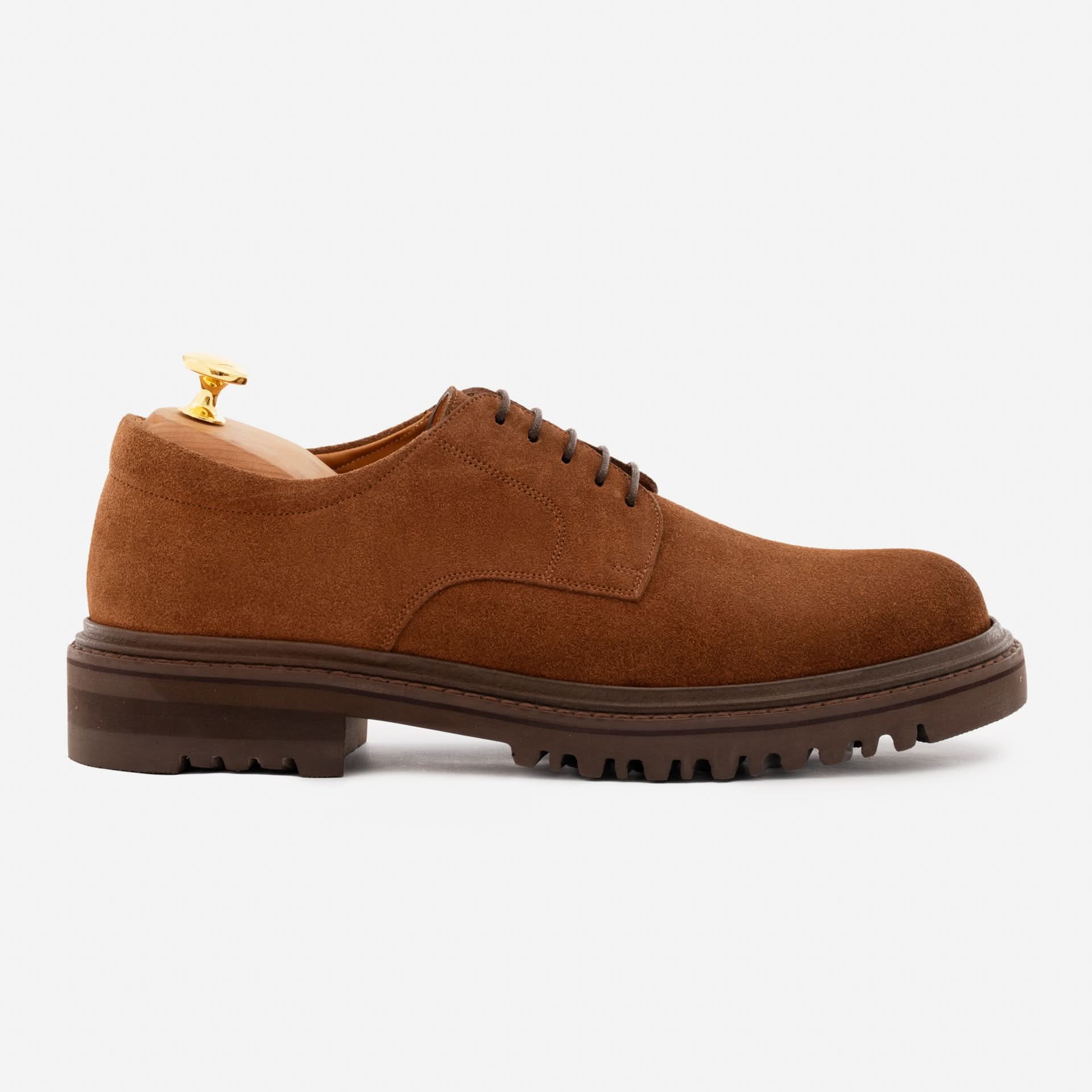 Palermo Derby - Water Repellent Suede - Men's - Image 7