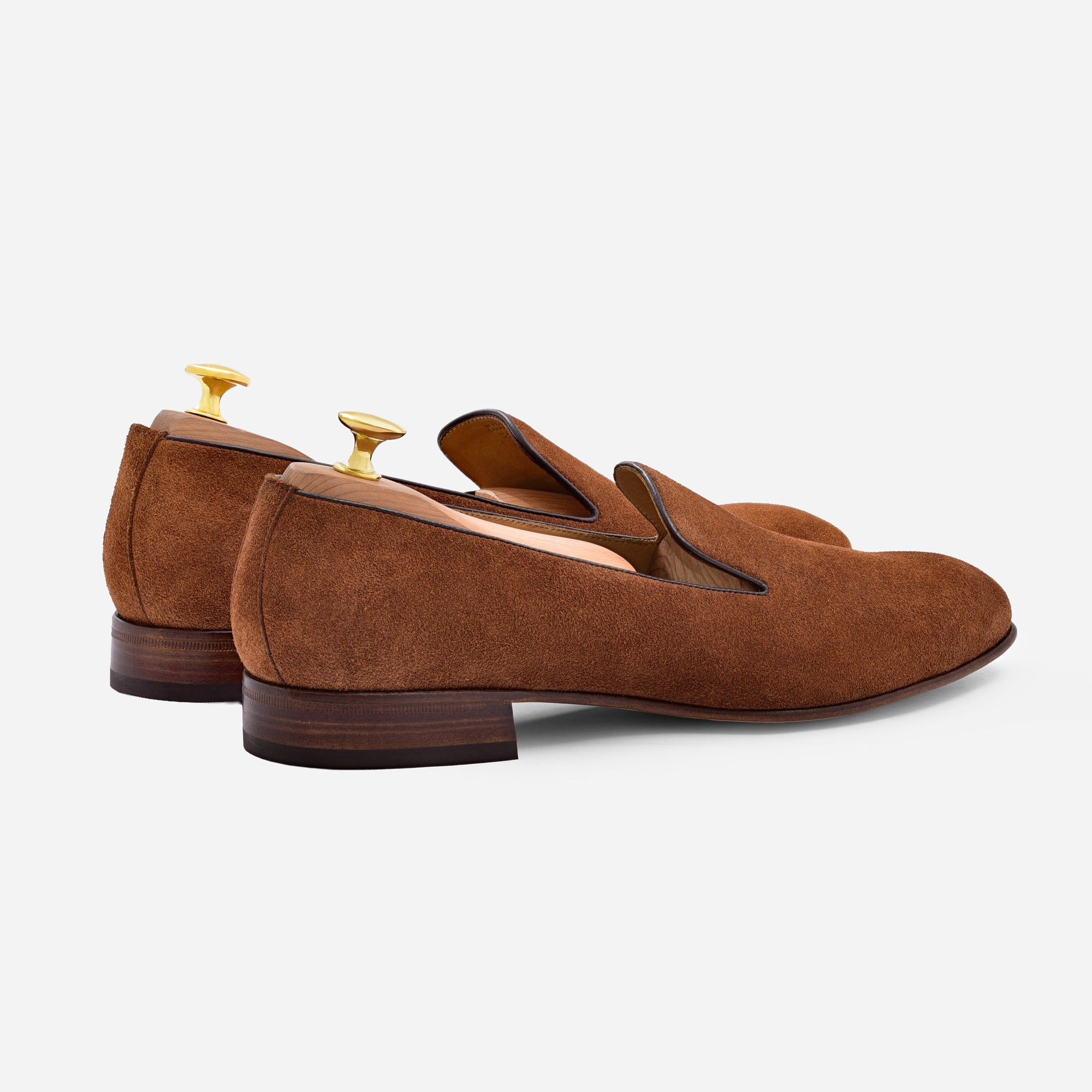 Langford Wholecut Loafers - Suede - Men's - Image 9