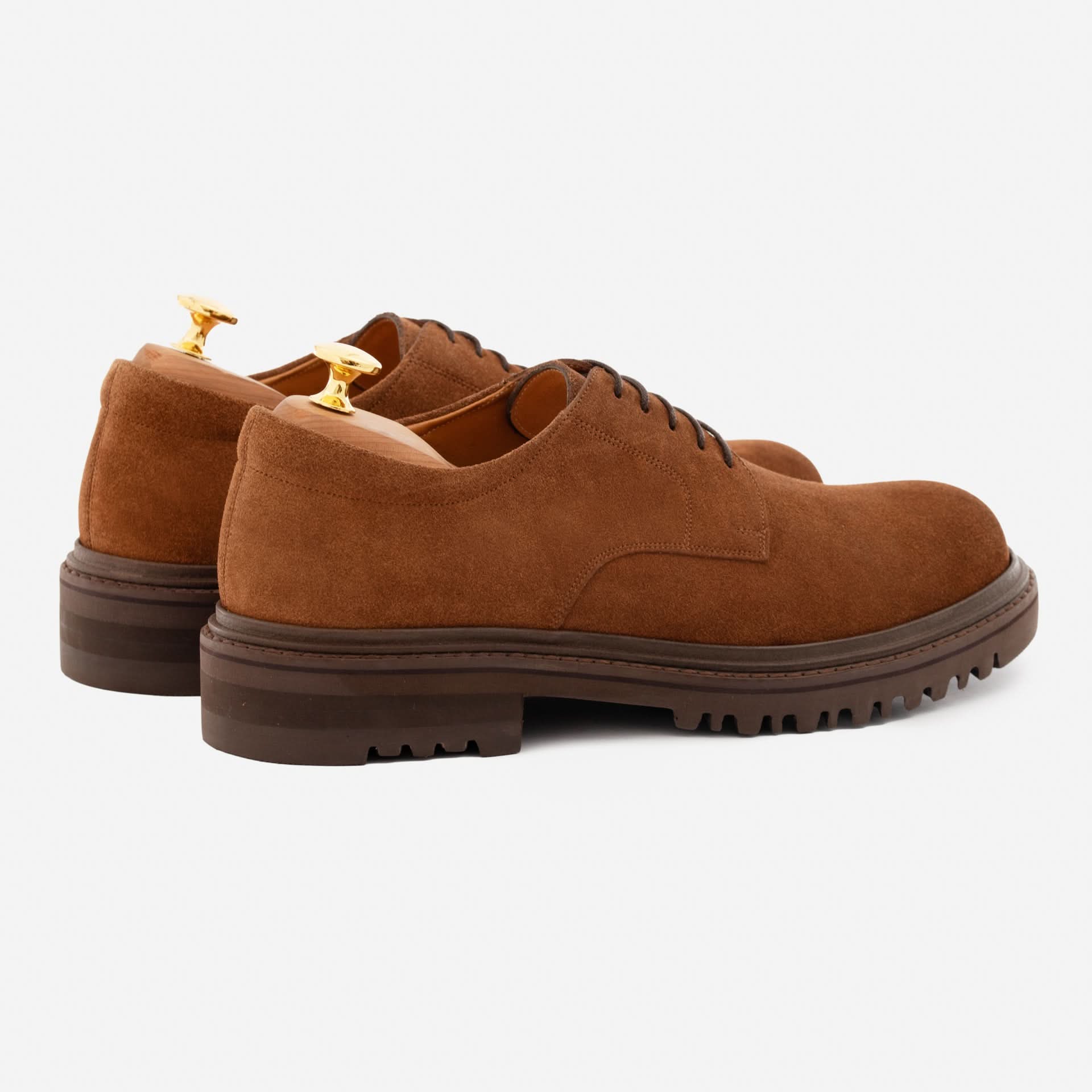 Palermo Derby - Water Repellent Suede - Men's - Image 8