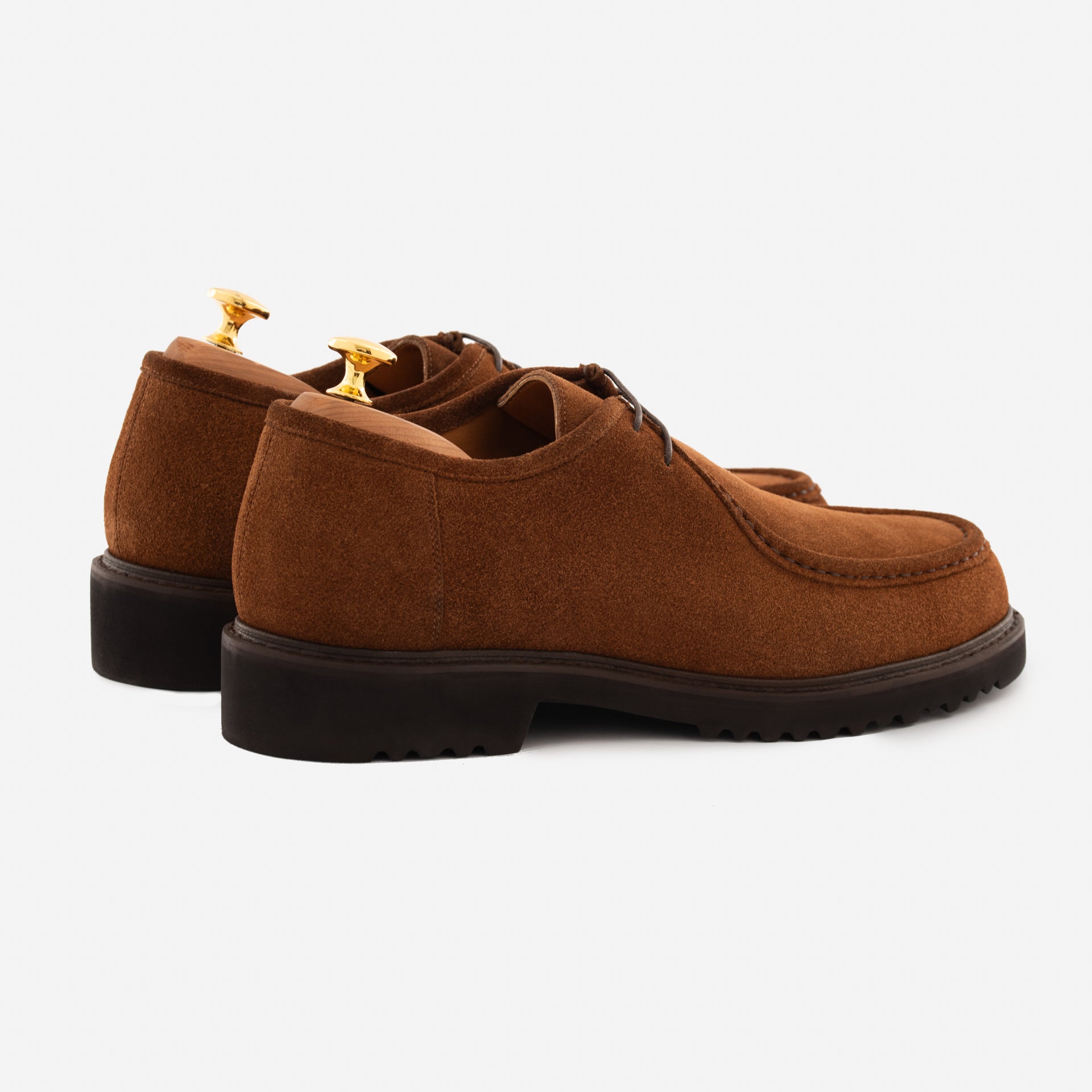 Theo Derbies - Men's  Water-Repellent Suede - Image 8