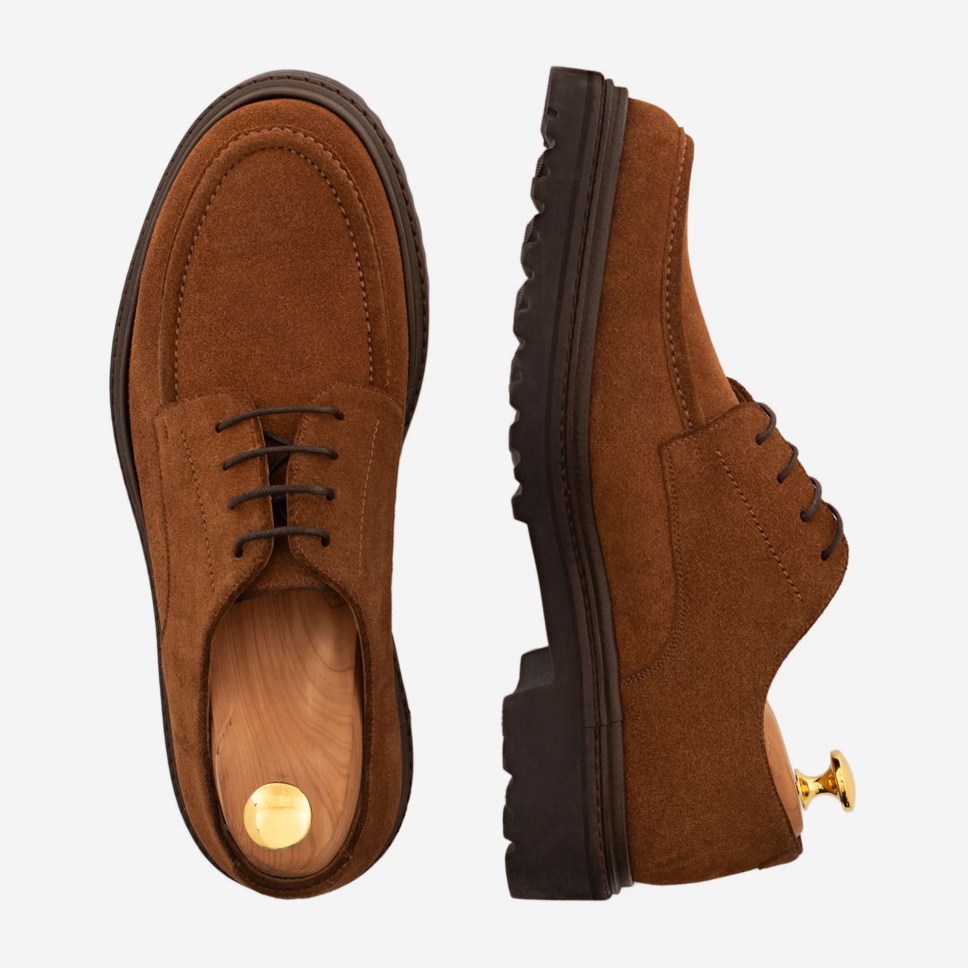 Clement Derby - Men's  Water Repellent Suede - Image 9