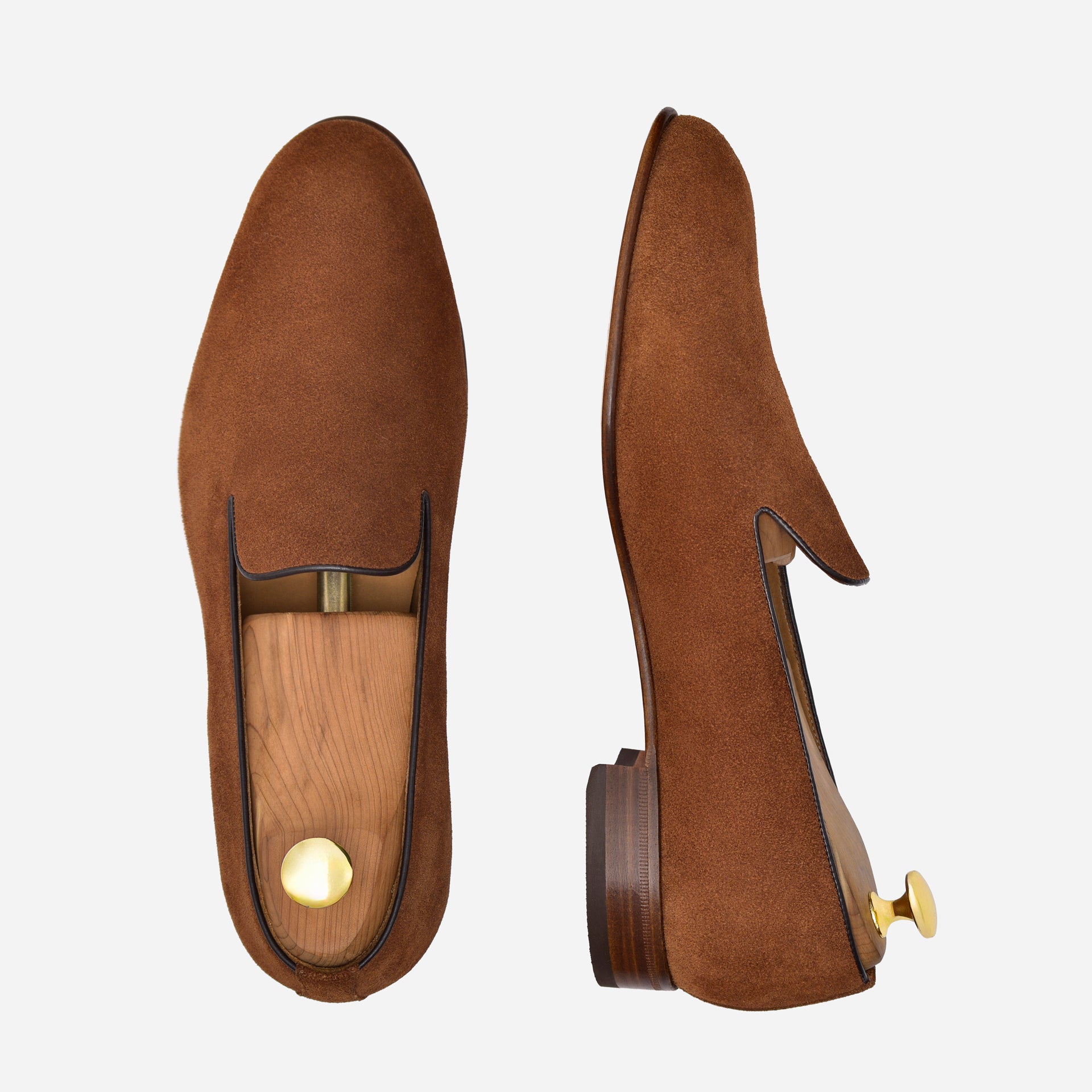 Langford Wholecut Loafers - Suede - Men's - Image 10