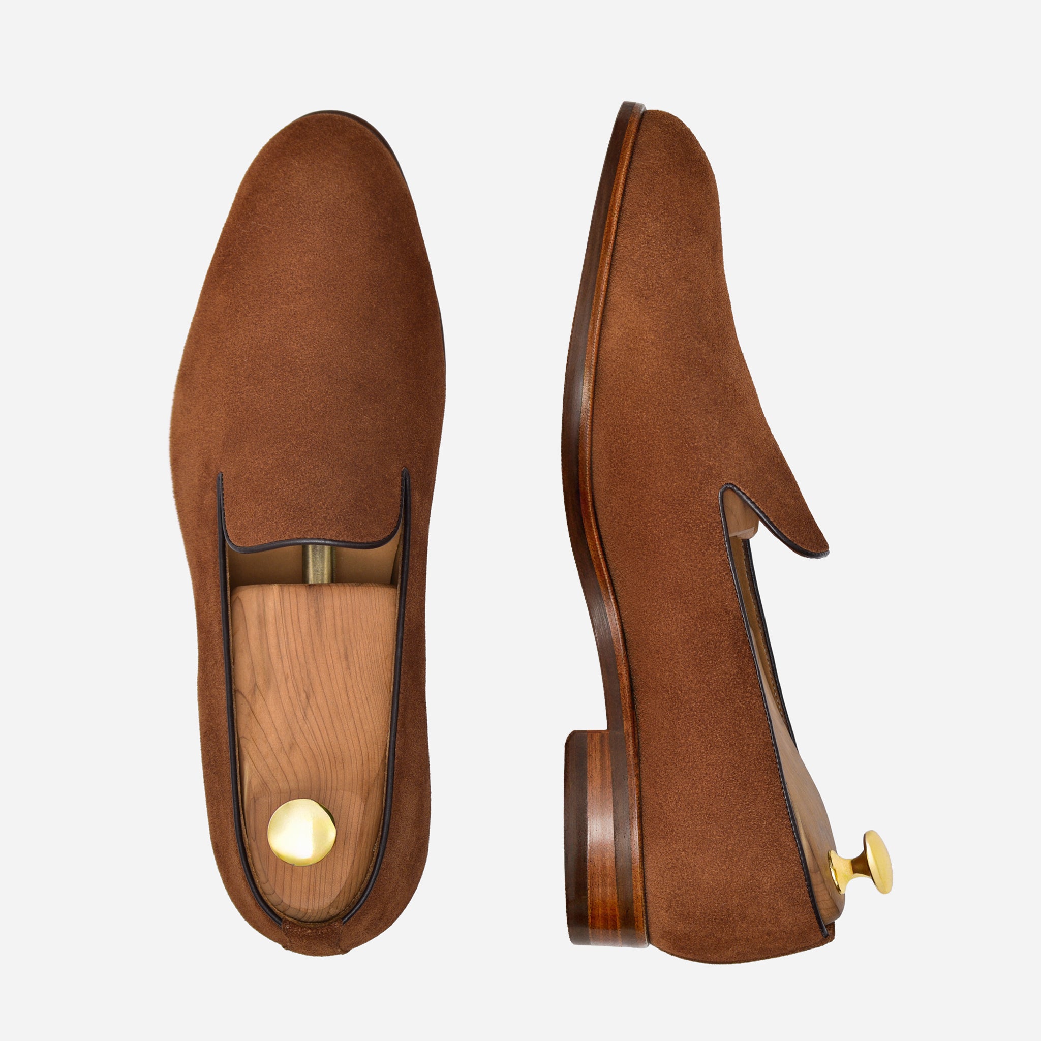 Langford Wholecut Loafers - Suede - Men's - Image 28