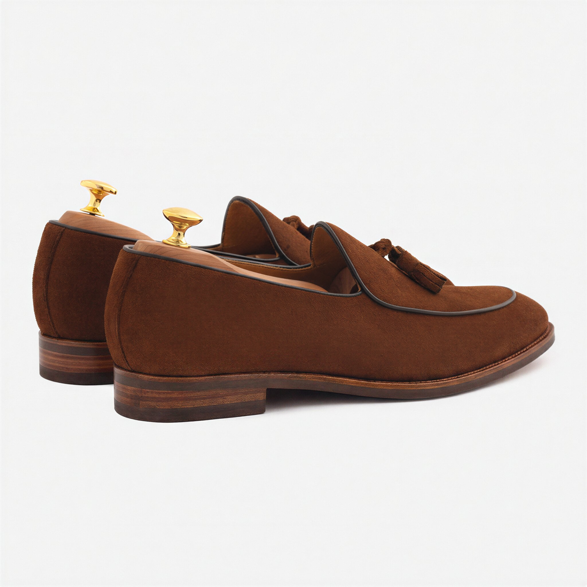 Perry Belgian Loafer - Men's Water-Repellent Suede - Image 21