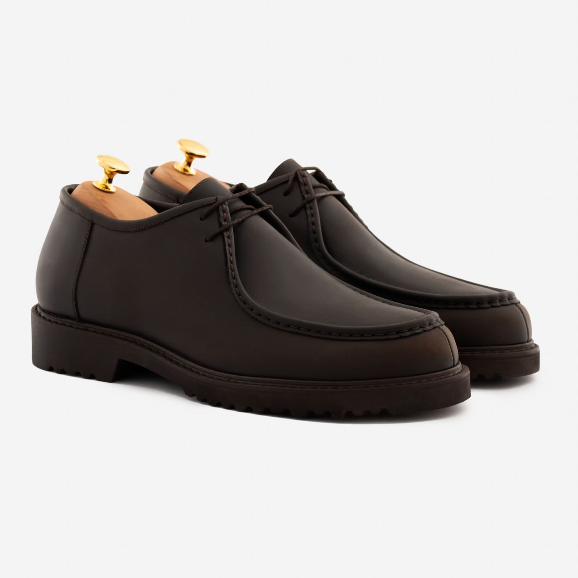 Theo Derby - Men's Pull Up Leather - Image 6