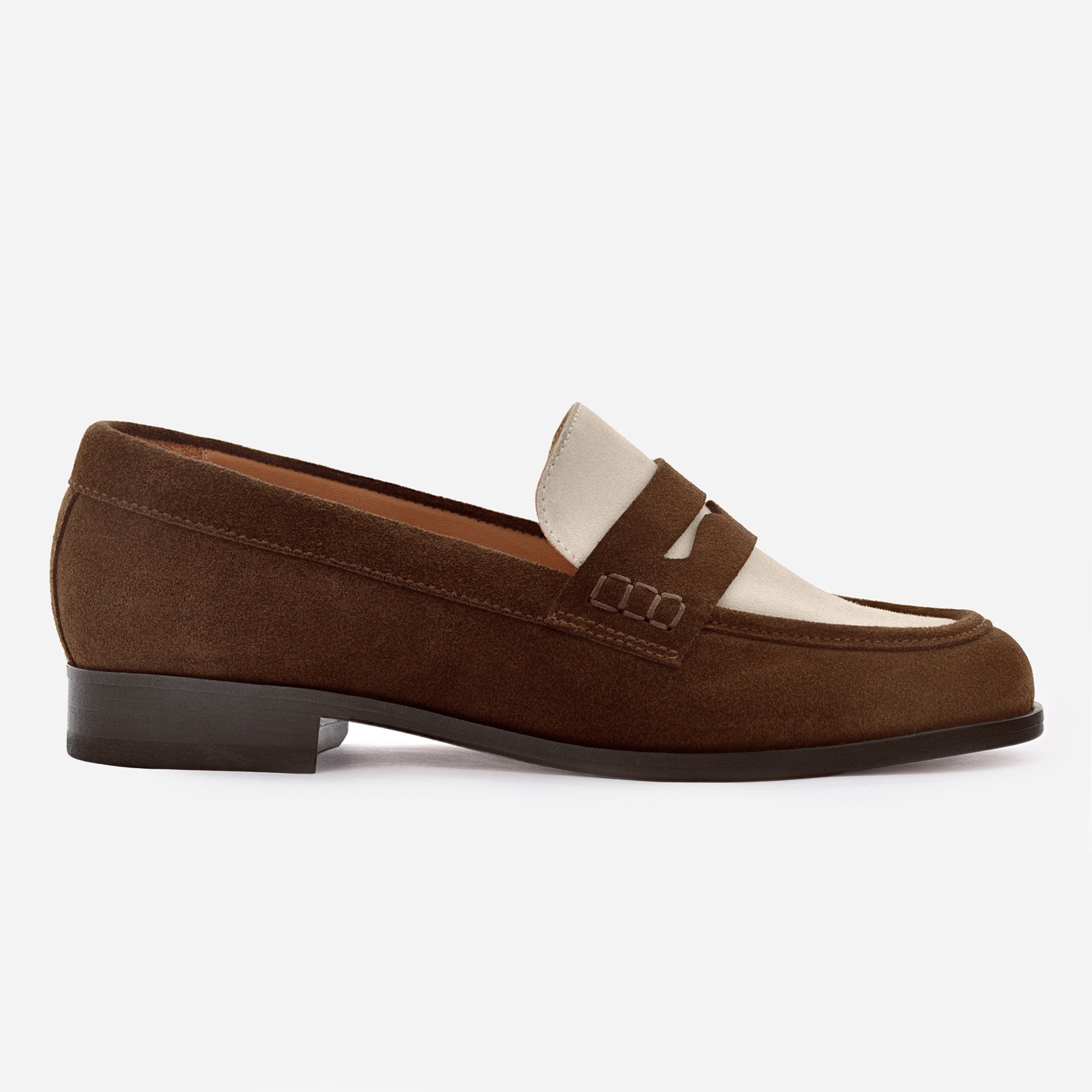 Camille Penny Loafers - Water Repellent Suede - Women's - Image 2