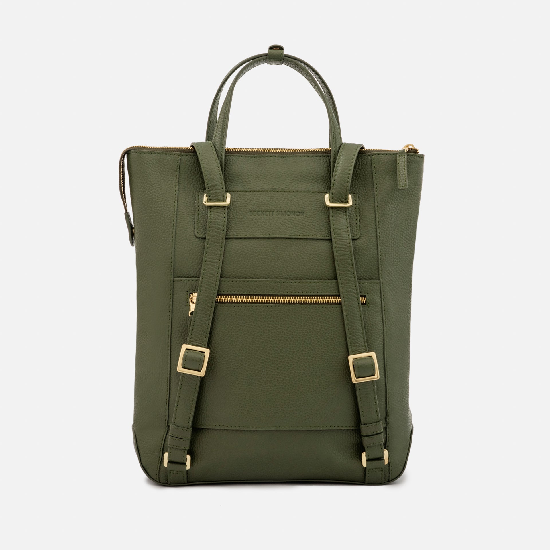 Inez Multi Use Backpack - Women's Pebbled Leather - Image 7