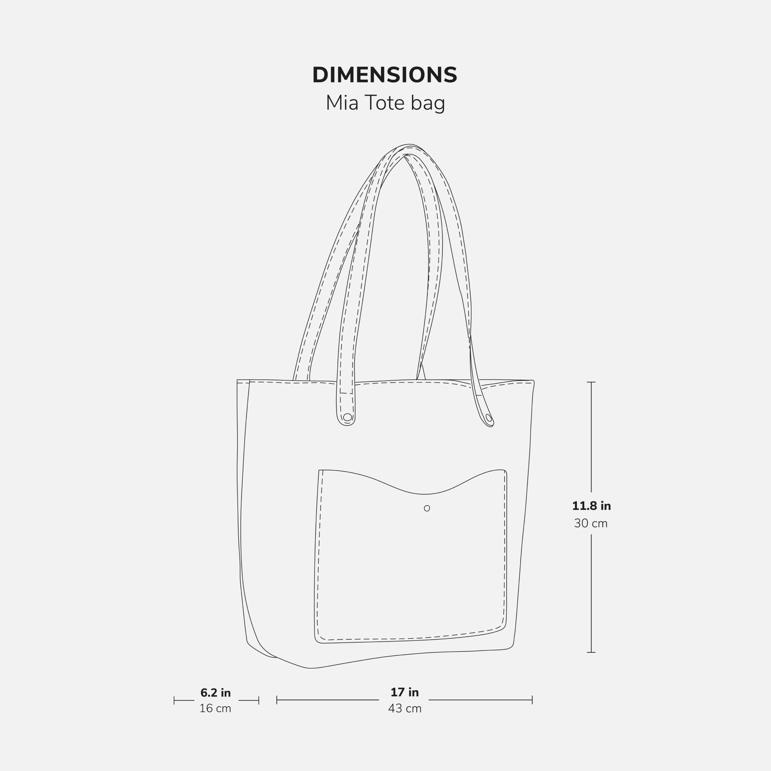 Mia Tote - Full-Grain Leather - Women's - Image 12
