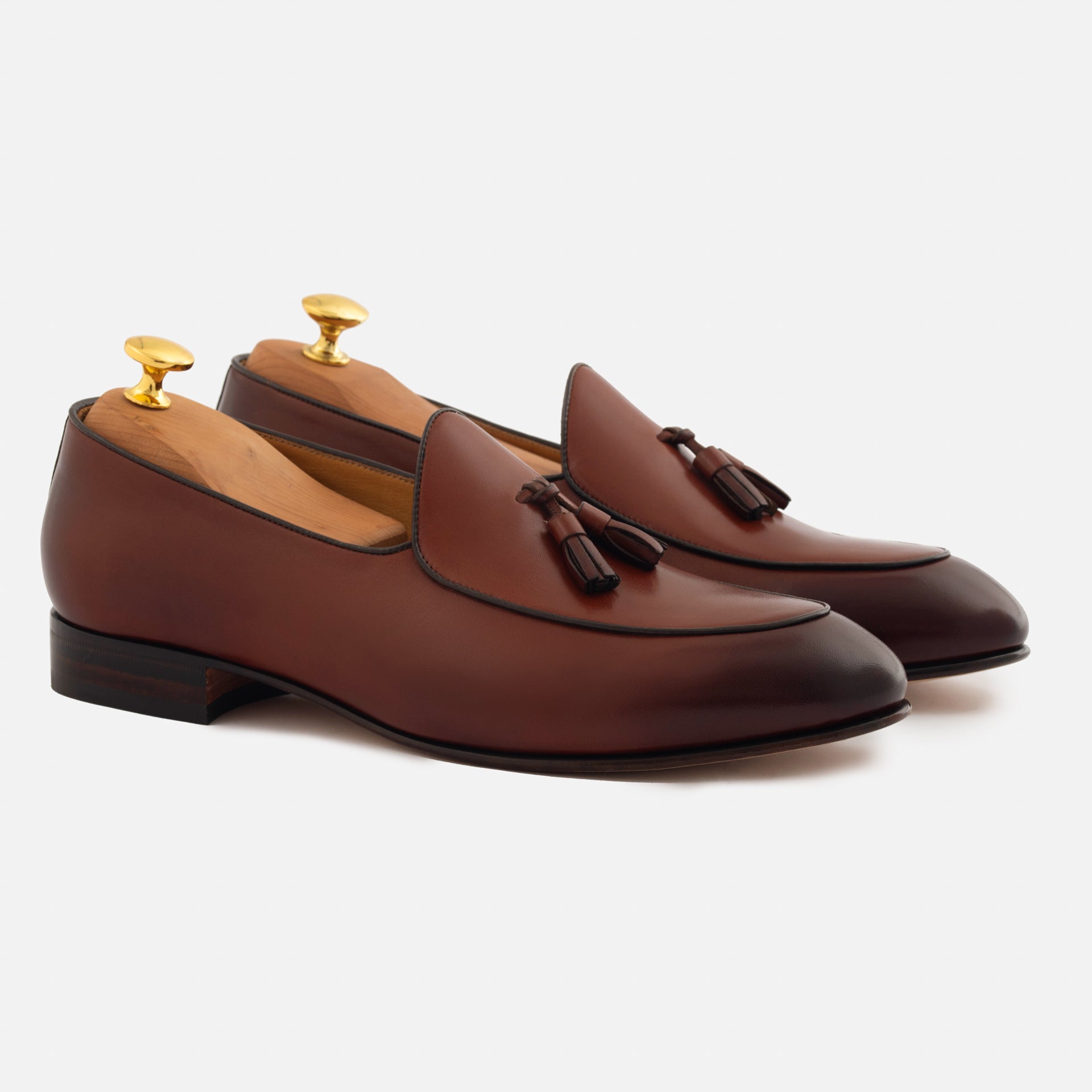 Perry Belgian Loafer - Full Grain Leather - Men's - Image 19