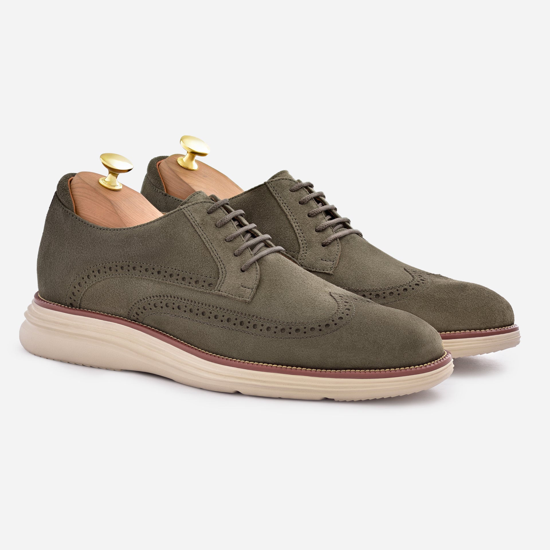 Redford Brogue Derbies - Suede - Men´s - Image 6