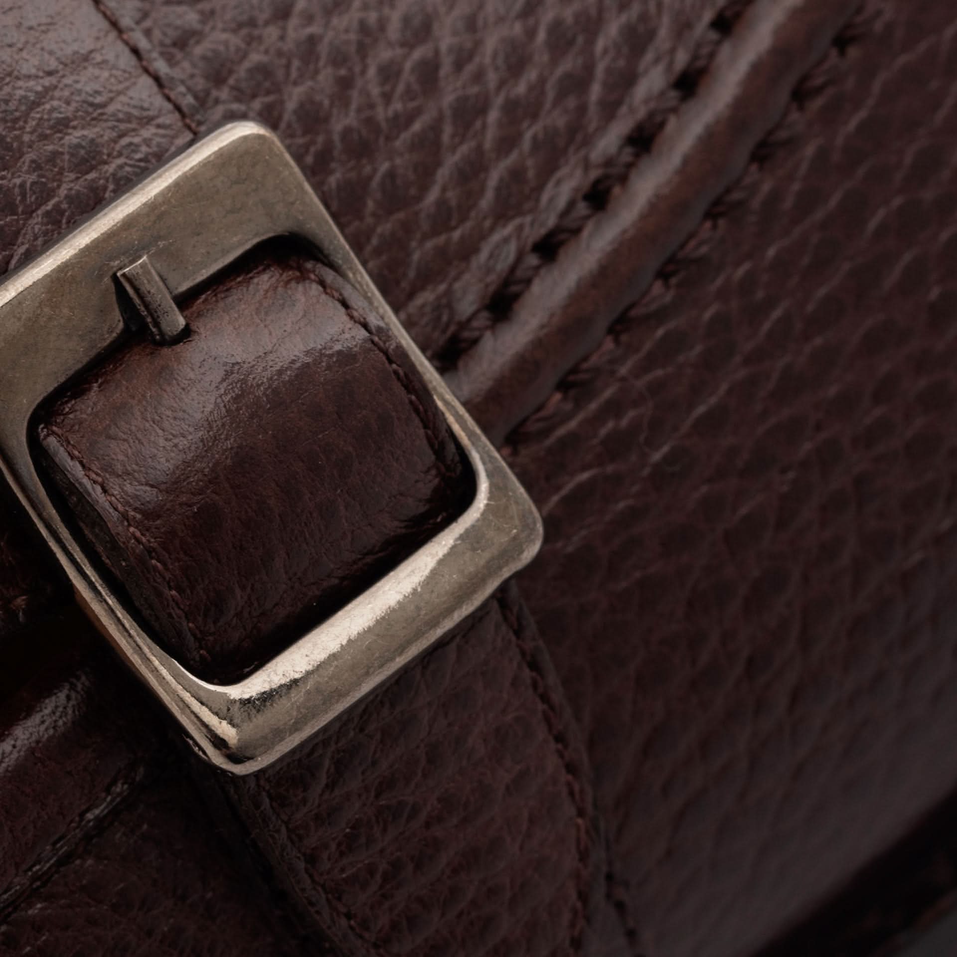 Archie Belted Loafer - Men's  Pebbled Leather - Image 11