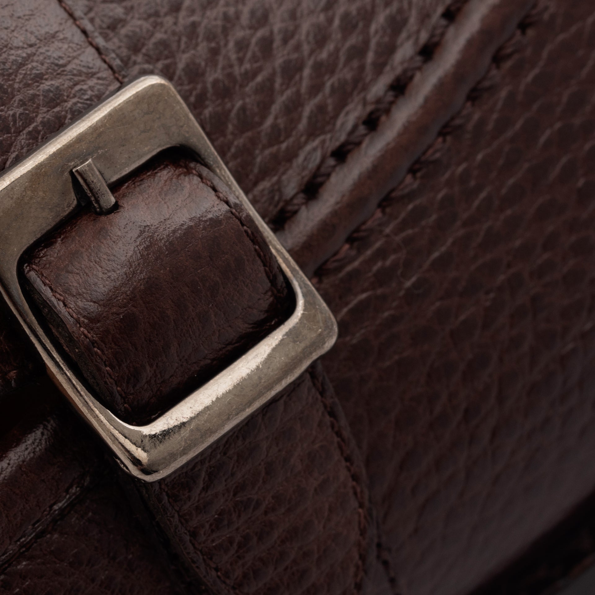 Archie Belted Loafer - Men's  Pebbled Leather - Image 23