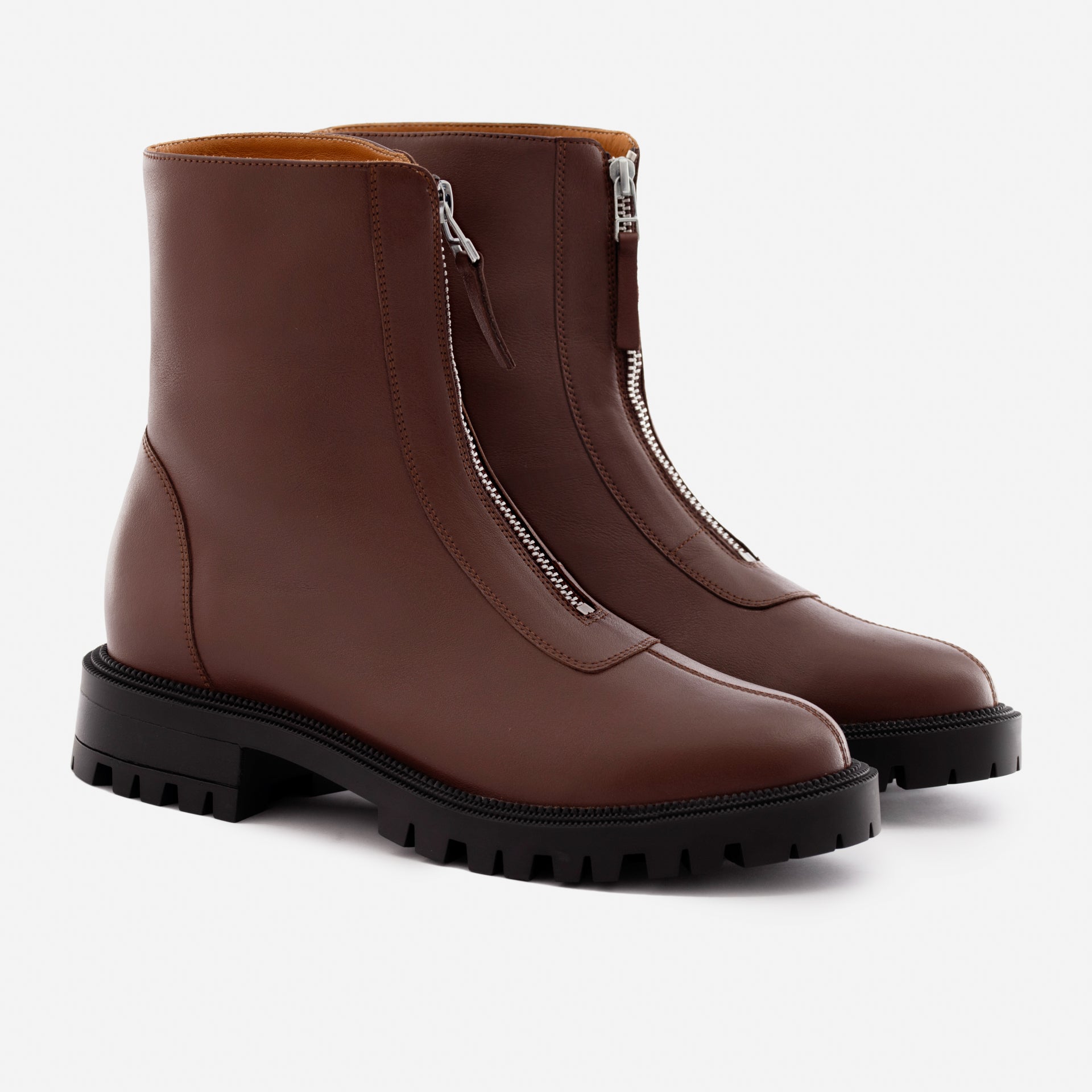 Jenna Zip Up Boots - Women's  Full-Grain Leather - Image 11
