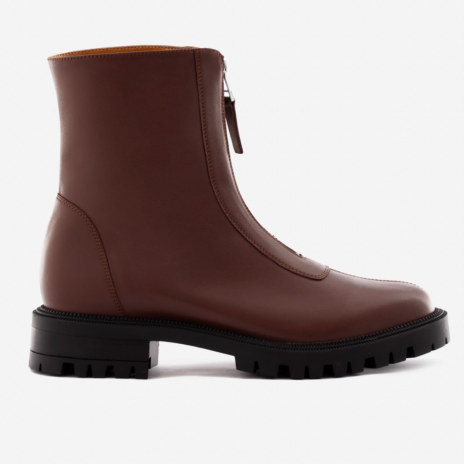 Jenna Zip Up Boots - Women's  Full-Grain Leather - Image 12