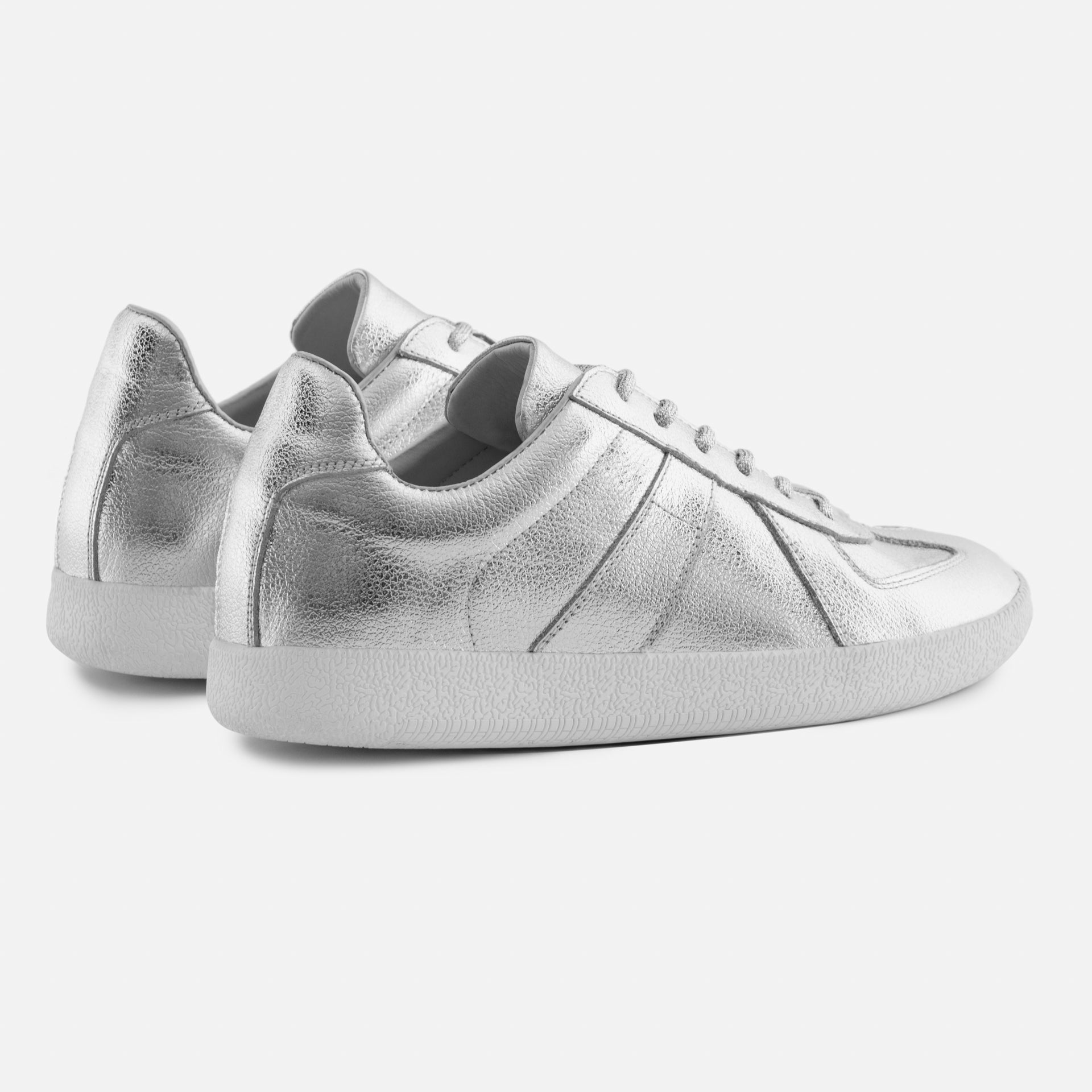 Morgen Trainers - Metallic Leather - Women's - Image 13