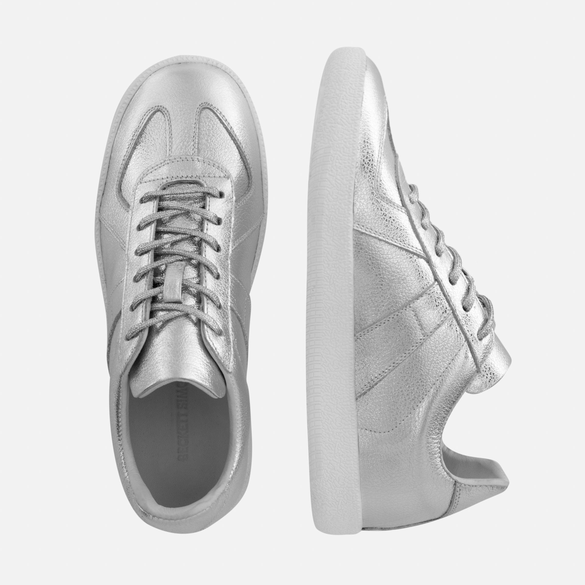 Morgen Trainers - Metallic Leather - Women's - Image 14