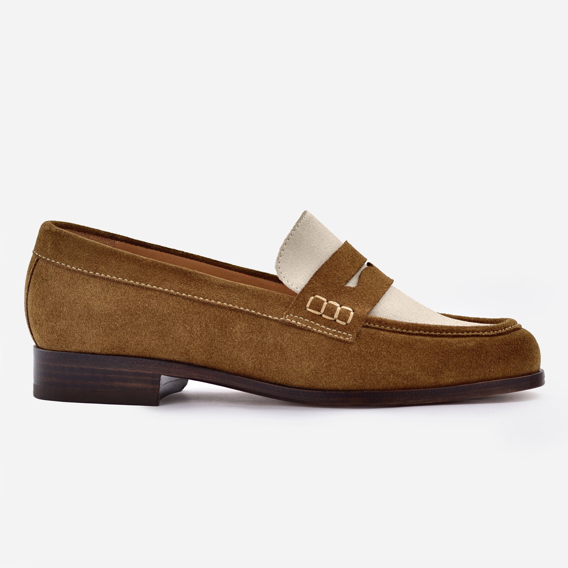 Camille Penny Loafers - Water Repellent Suede - Women's - Image 7