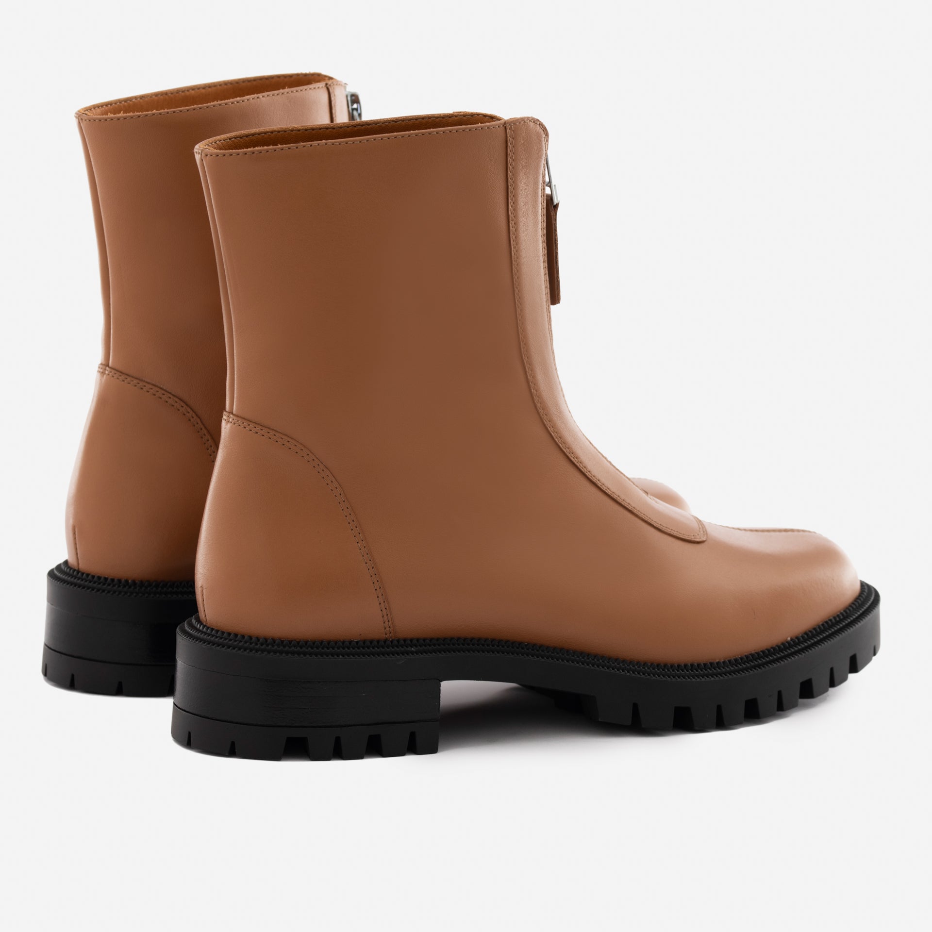 Jenna Zip Up Boots - Women's  Full-Grain Leather - Image 18