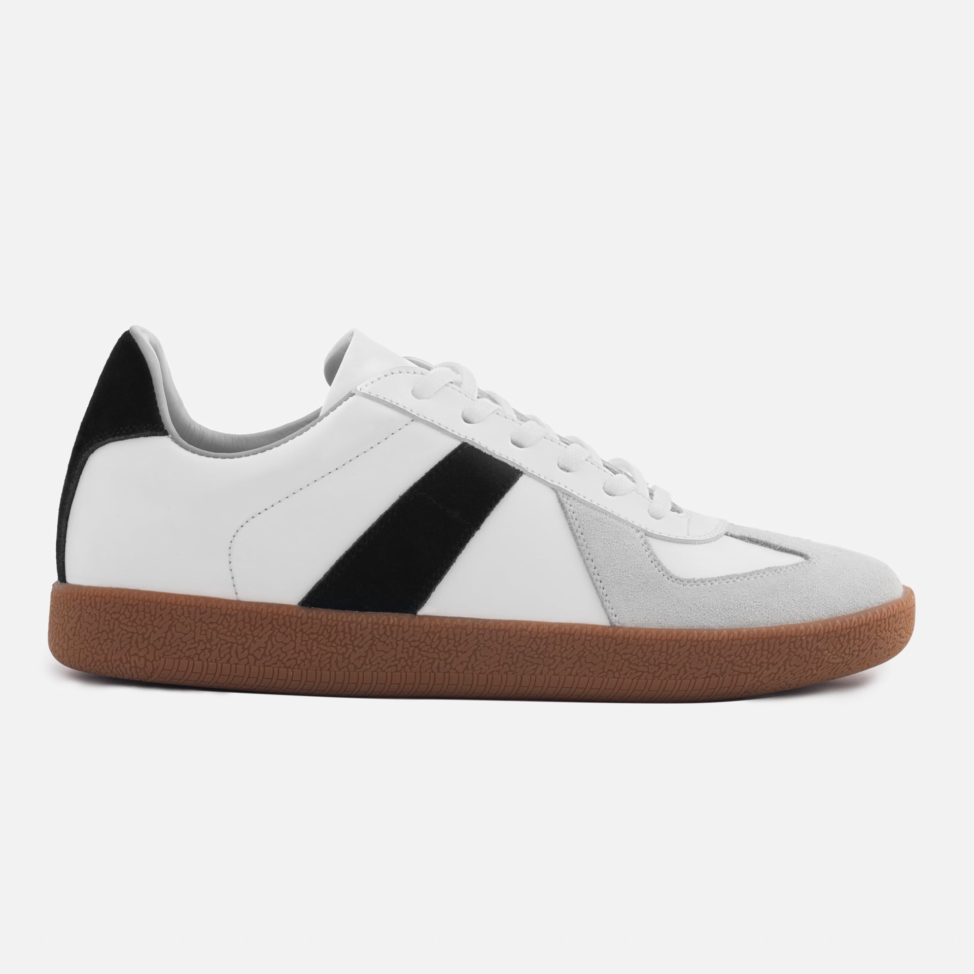 Morgen Trainers - Leather/Suede - Gum Sole - Women's - Image 12